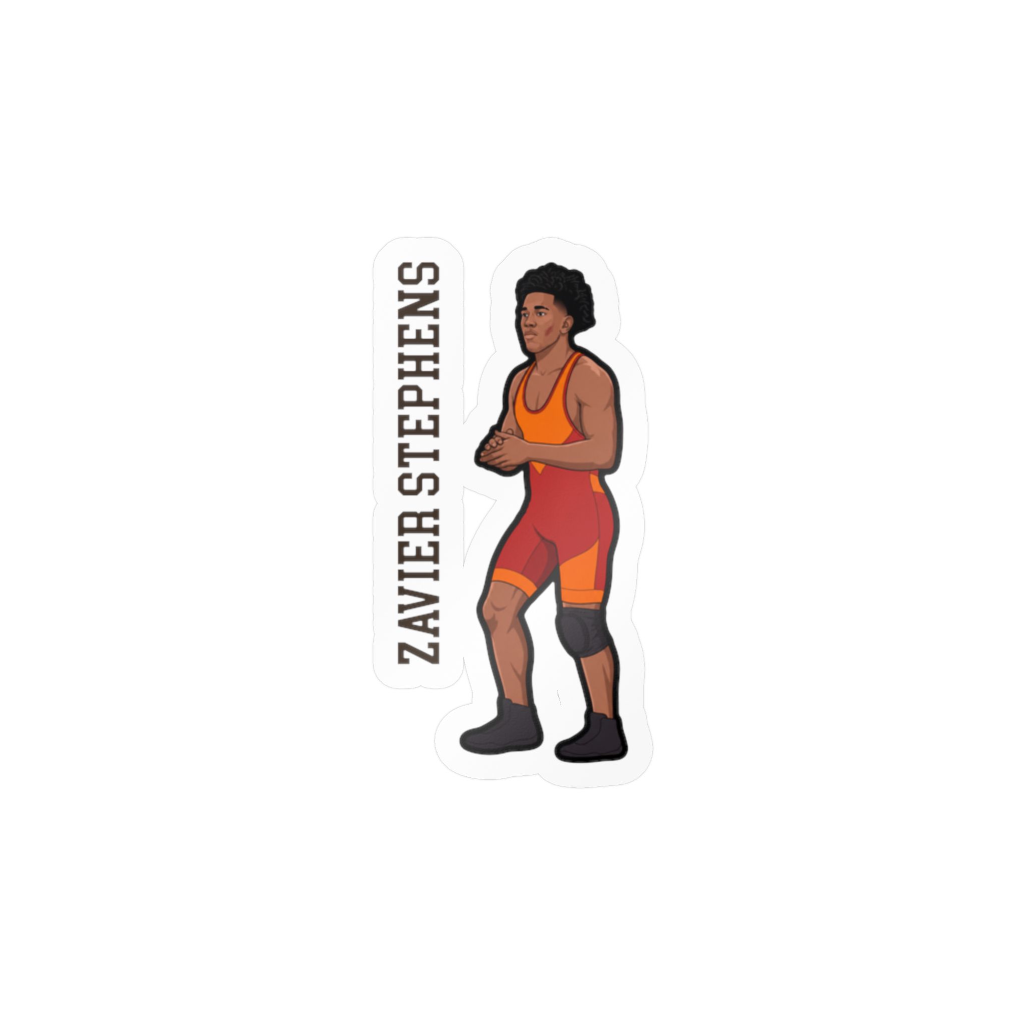 Vinyl Sticker — character_name_vertical in Classic