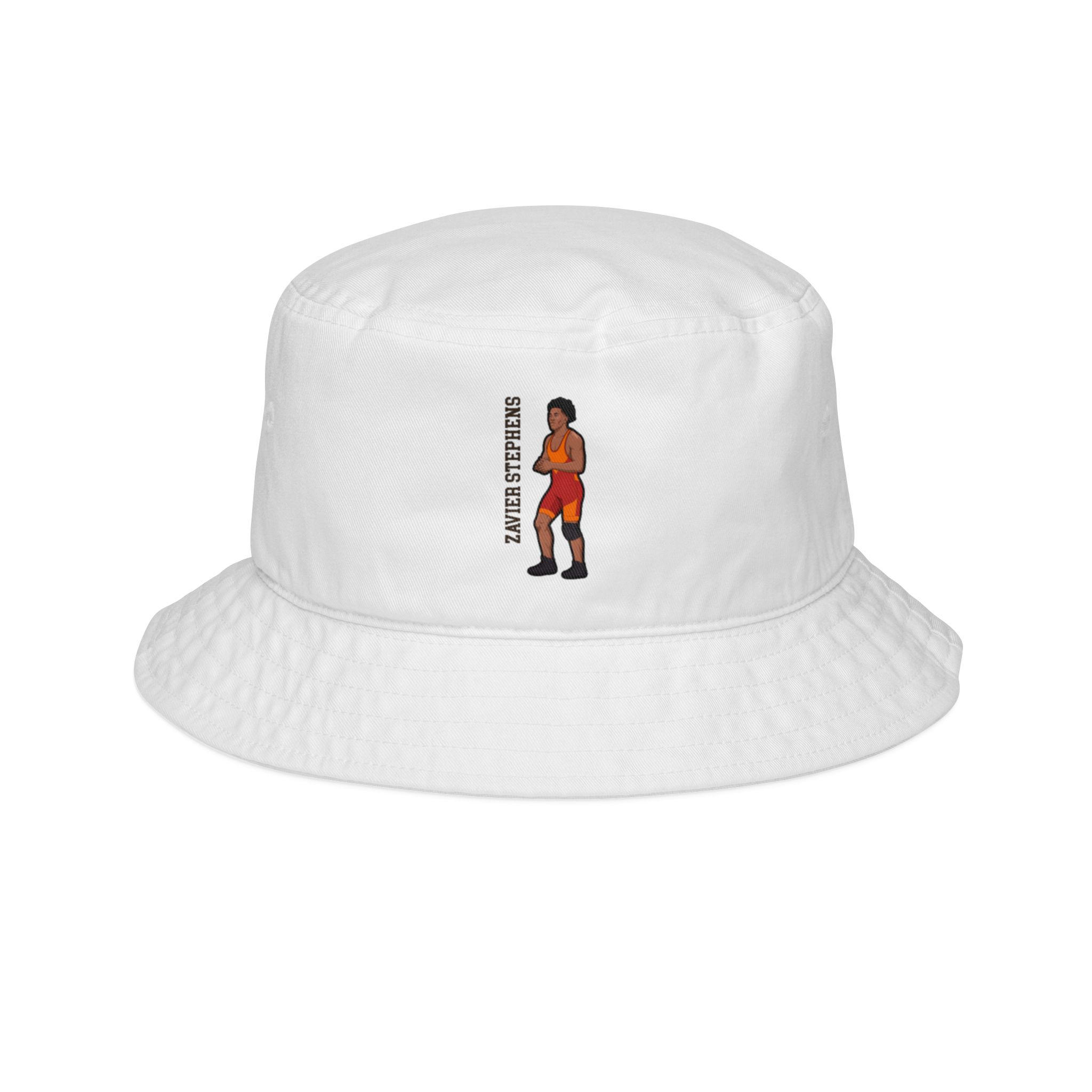Bucket Hat — character_name_vertical in White