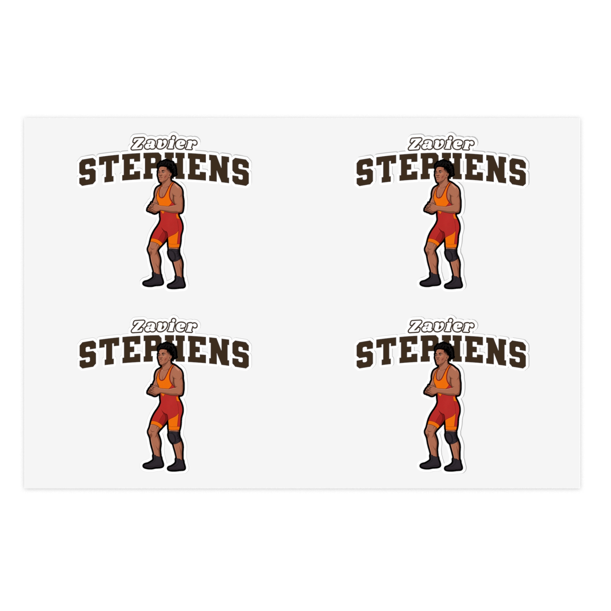 Sticker Sheet — character_name_arch in Classic