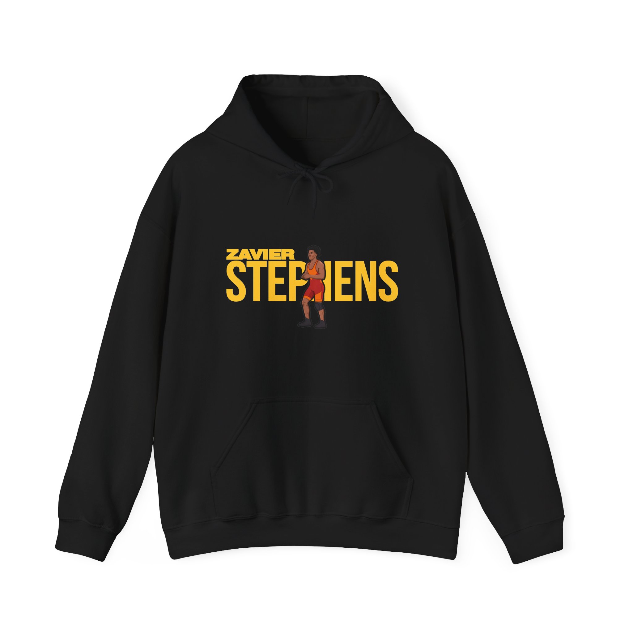 Hoodie — character_player_name in Black