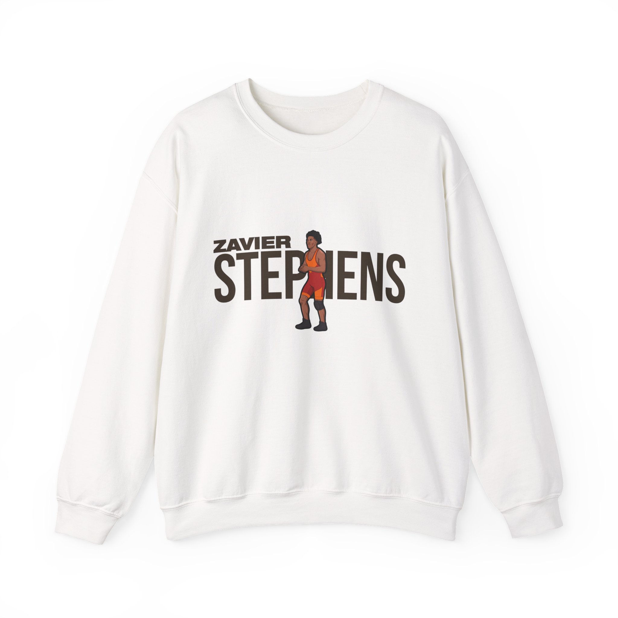 Crewneck Sweatshirt — character_player_name in White