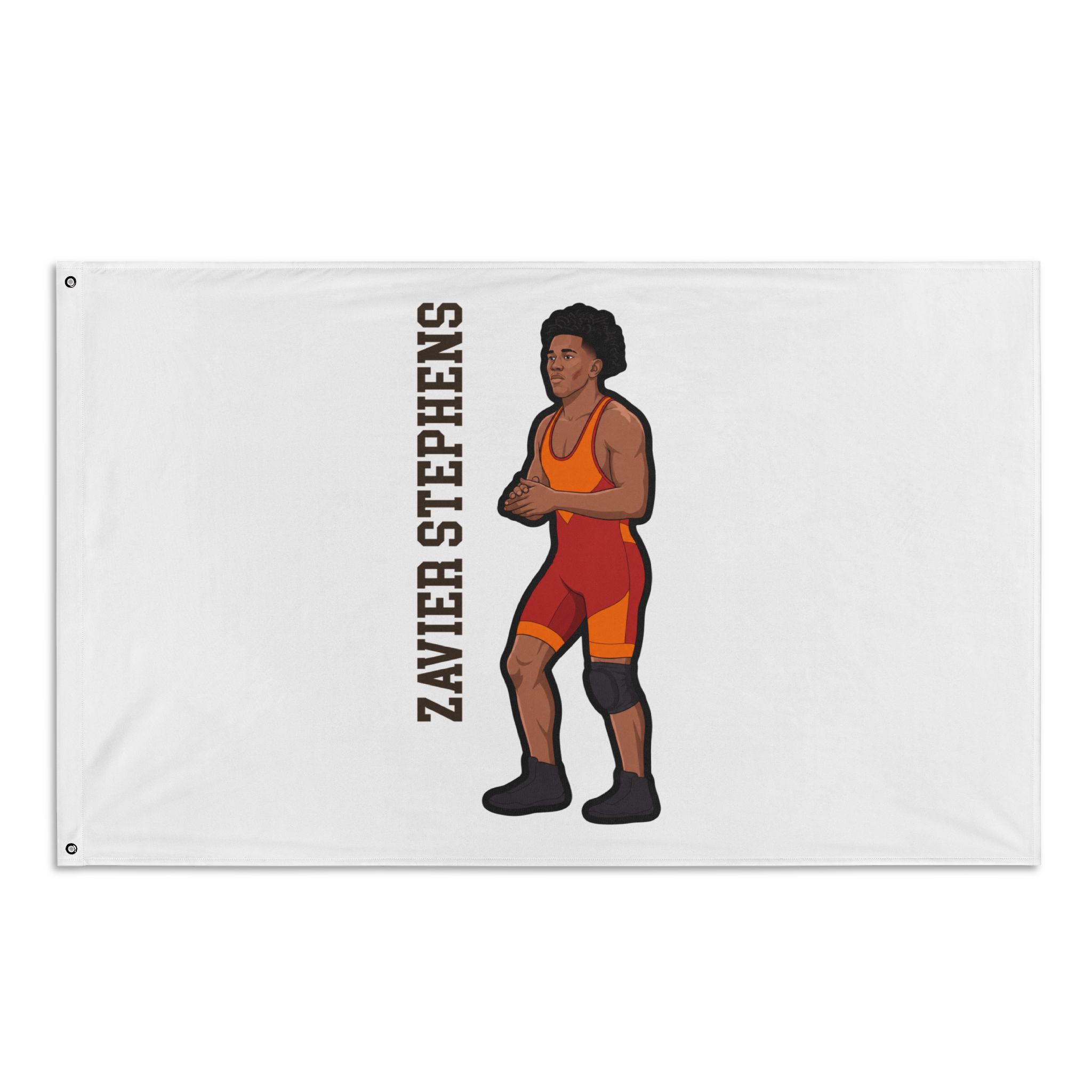 Flag (35 × 56 in) — character_name_vertical in Classic