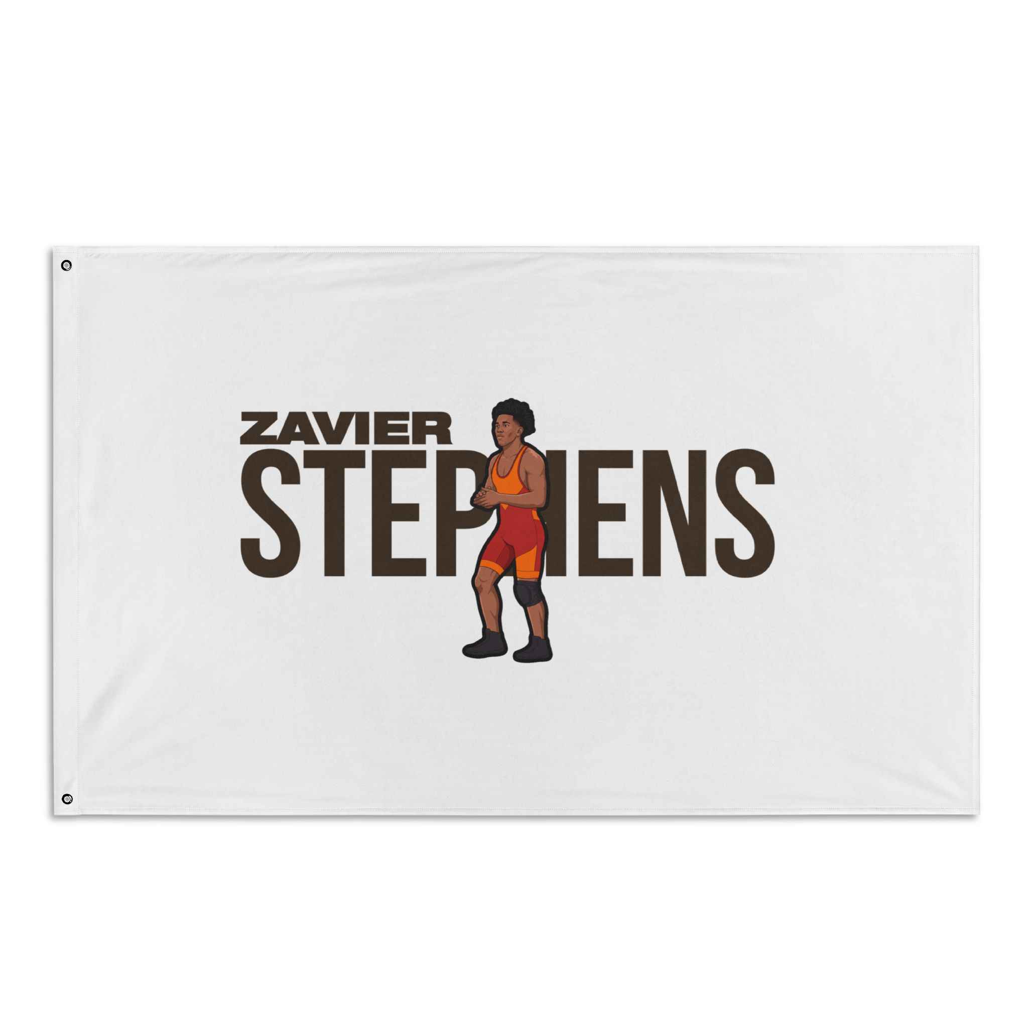 Flag (35 × 56 in) — character_player_name in Classic