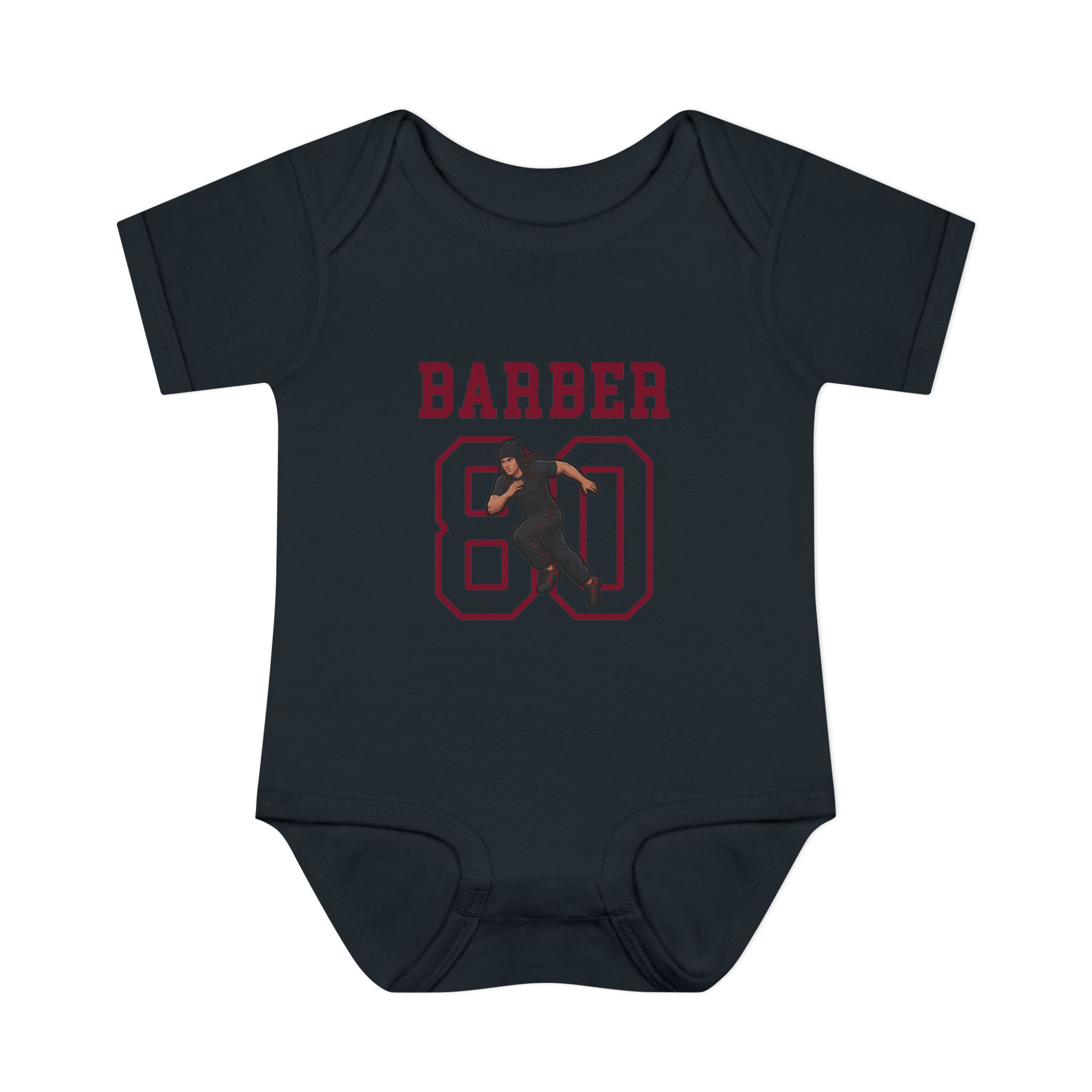 Baby Onesie — character_shirsey in Black