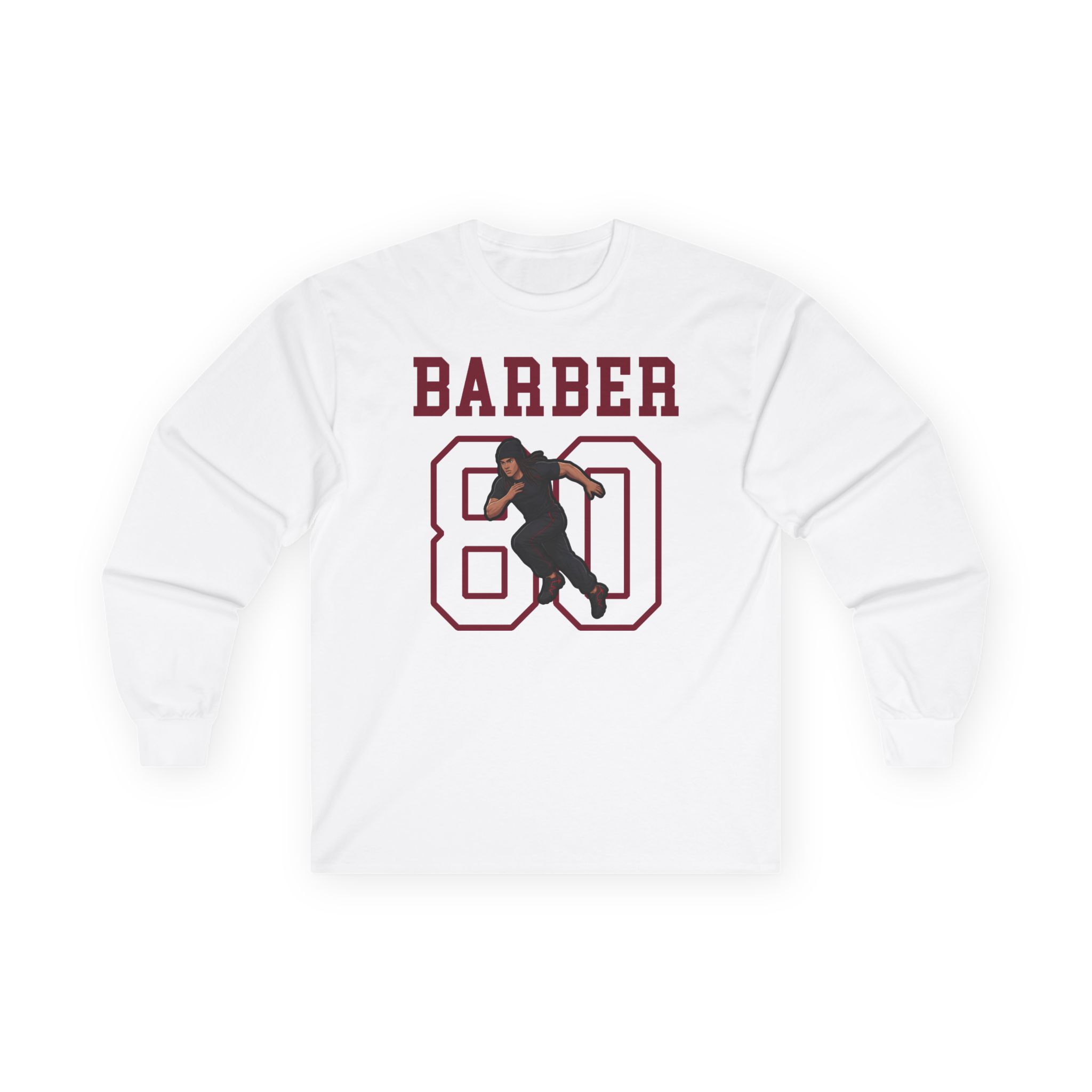 Long Sleeve Tee — character_shirsey in White
