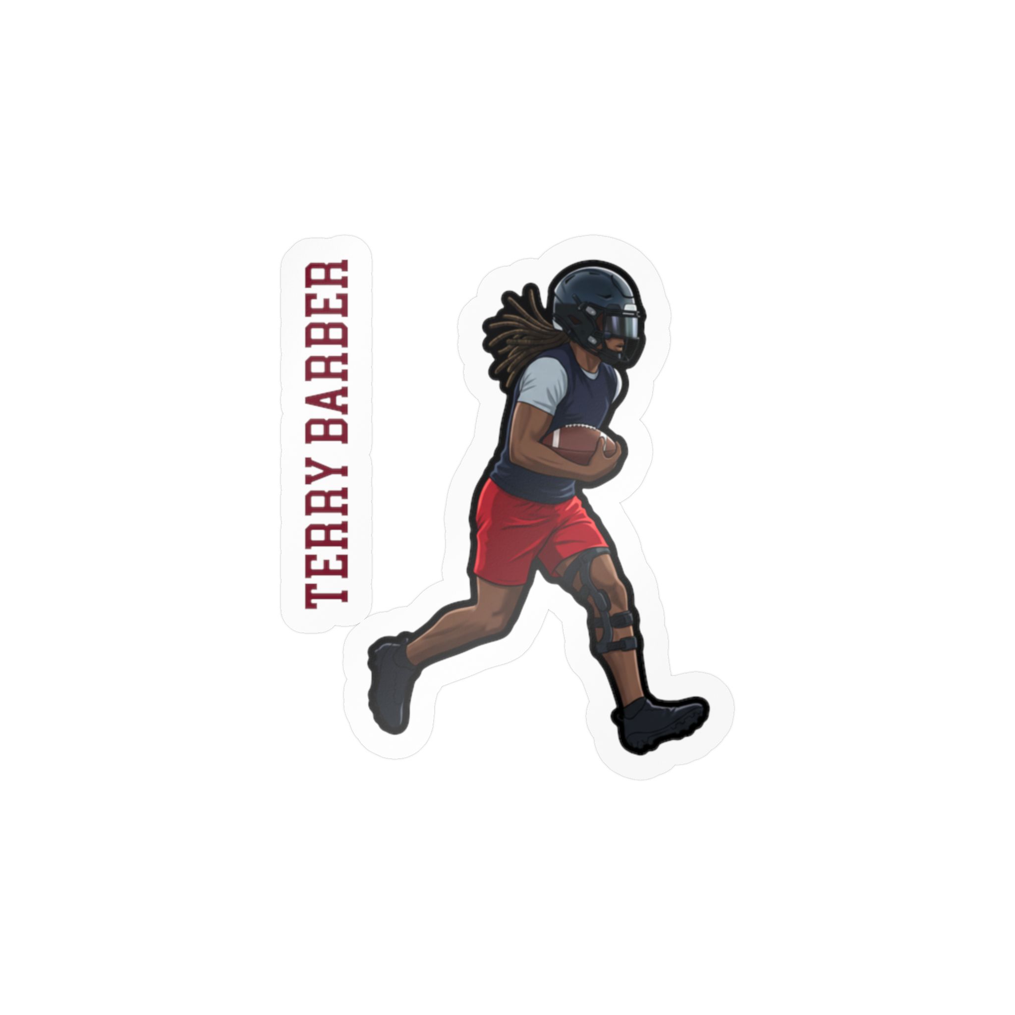 Vinyl Sticker — character_name_vertical in Classic
