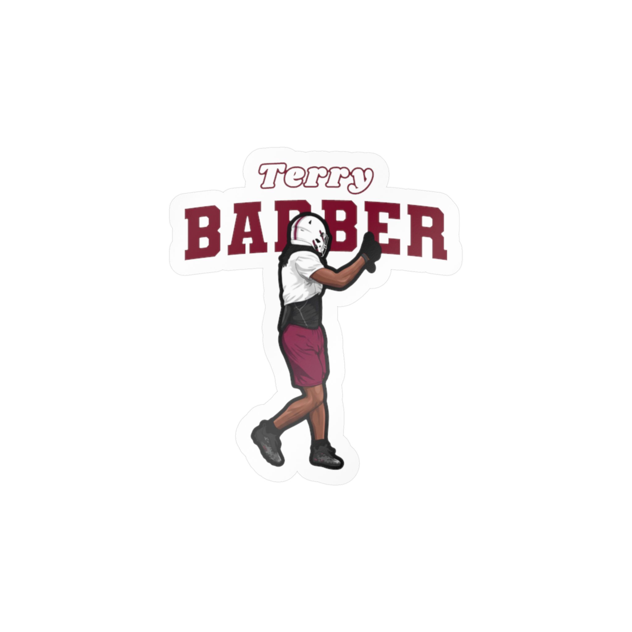 Vinyl Sticker — character_name_arch in Classic