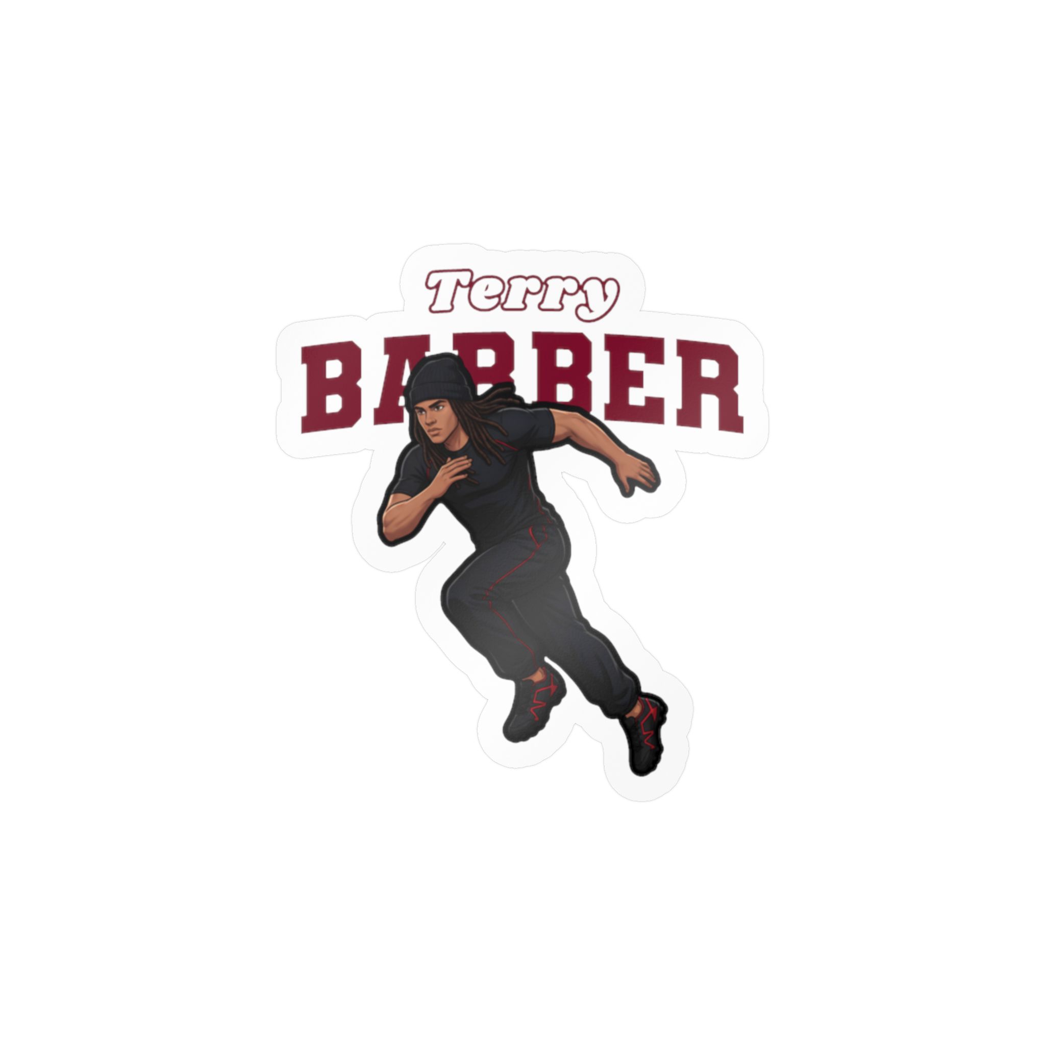 Vinyl Sticker — character_name_arch in Classic