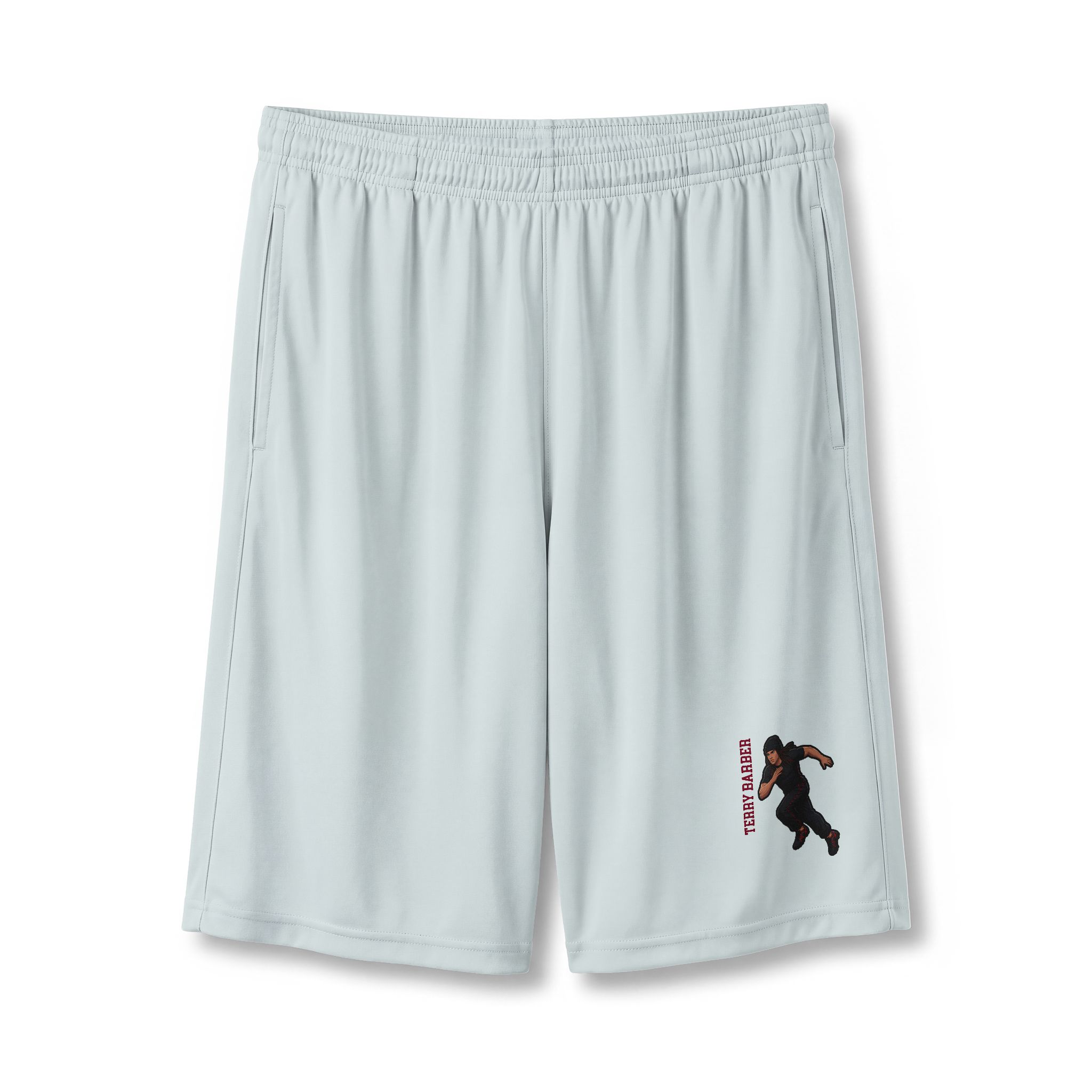 Shorts — character_name_vertical in Silver