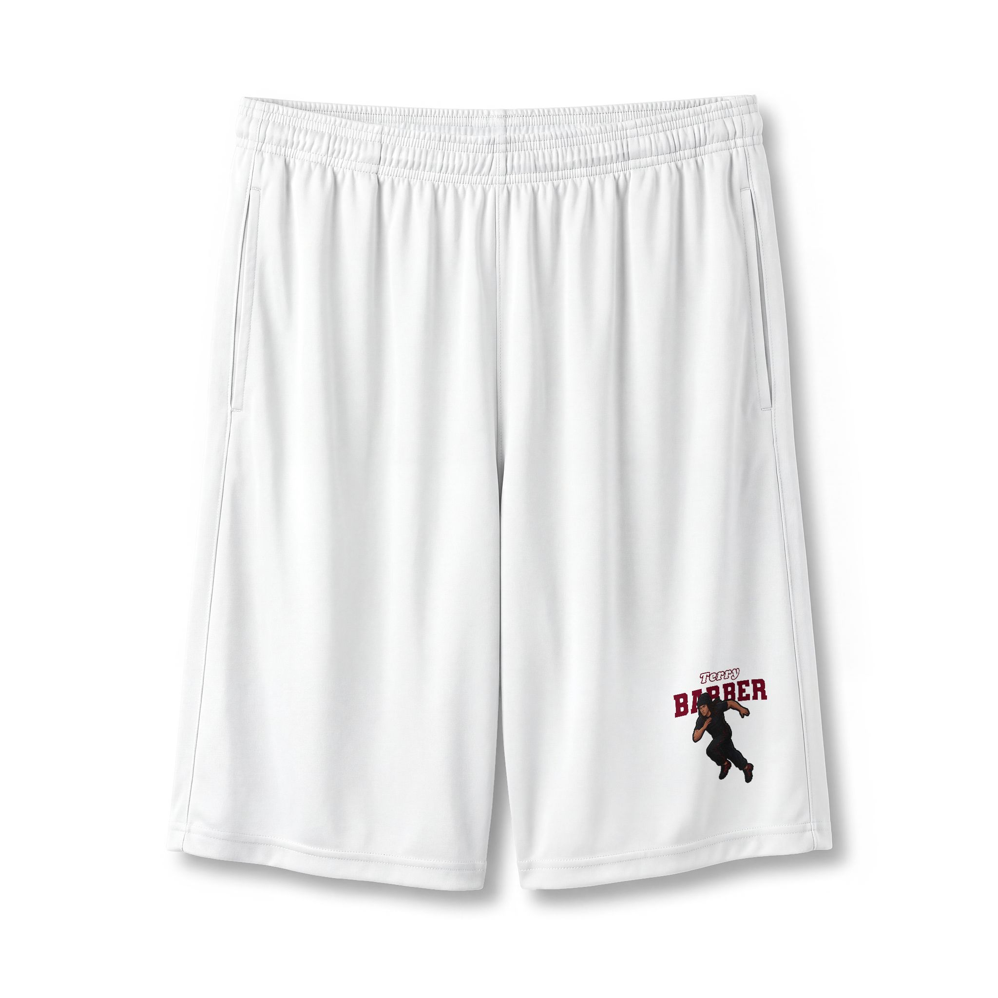 Shorts — character_name_arch in White