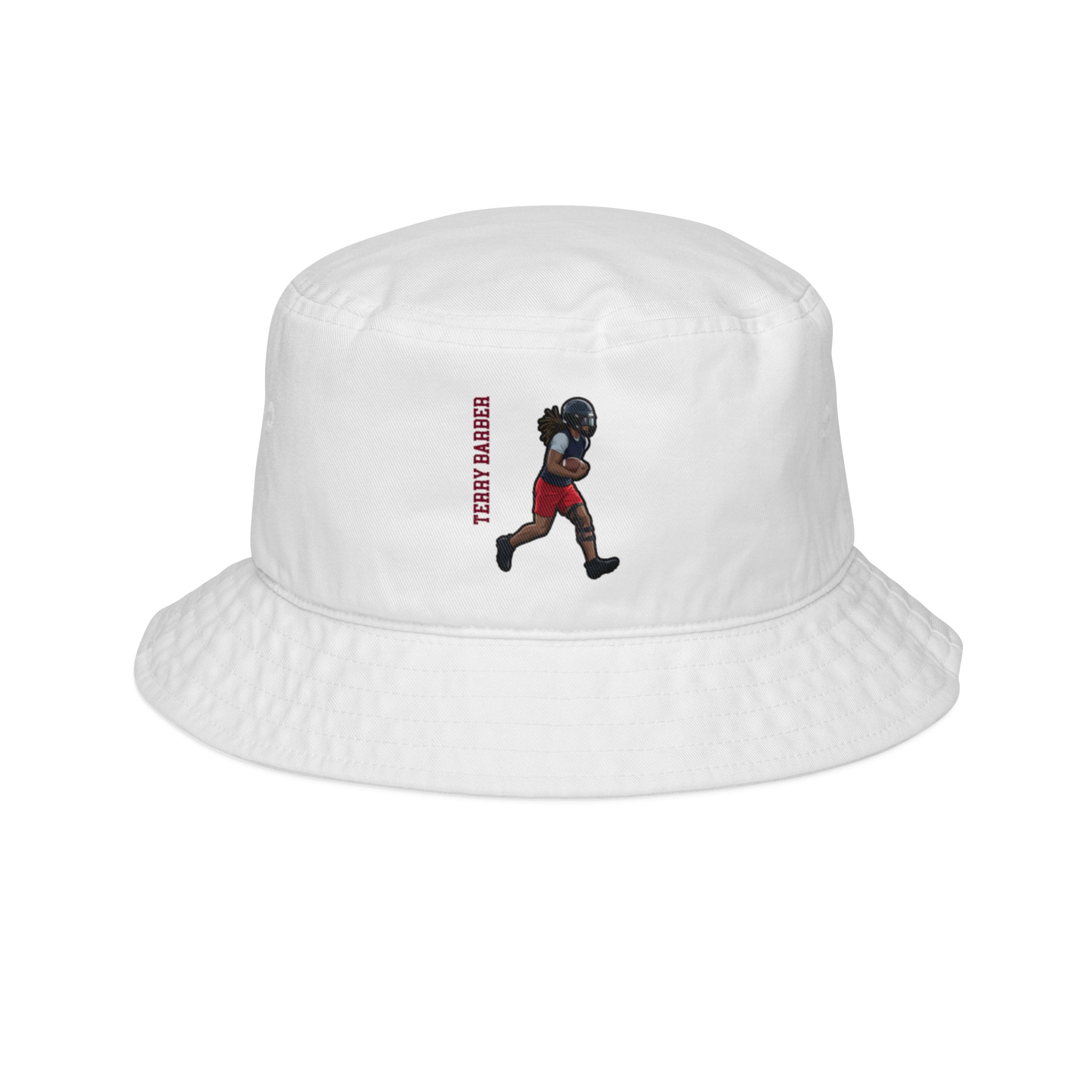 Bucket Hat — character_name_vertical in White