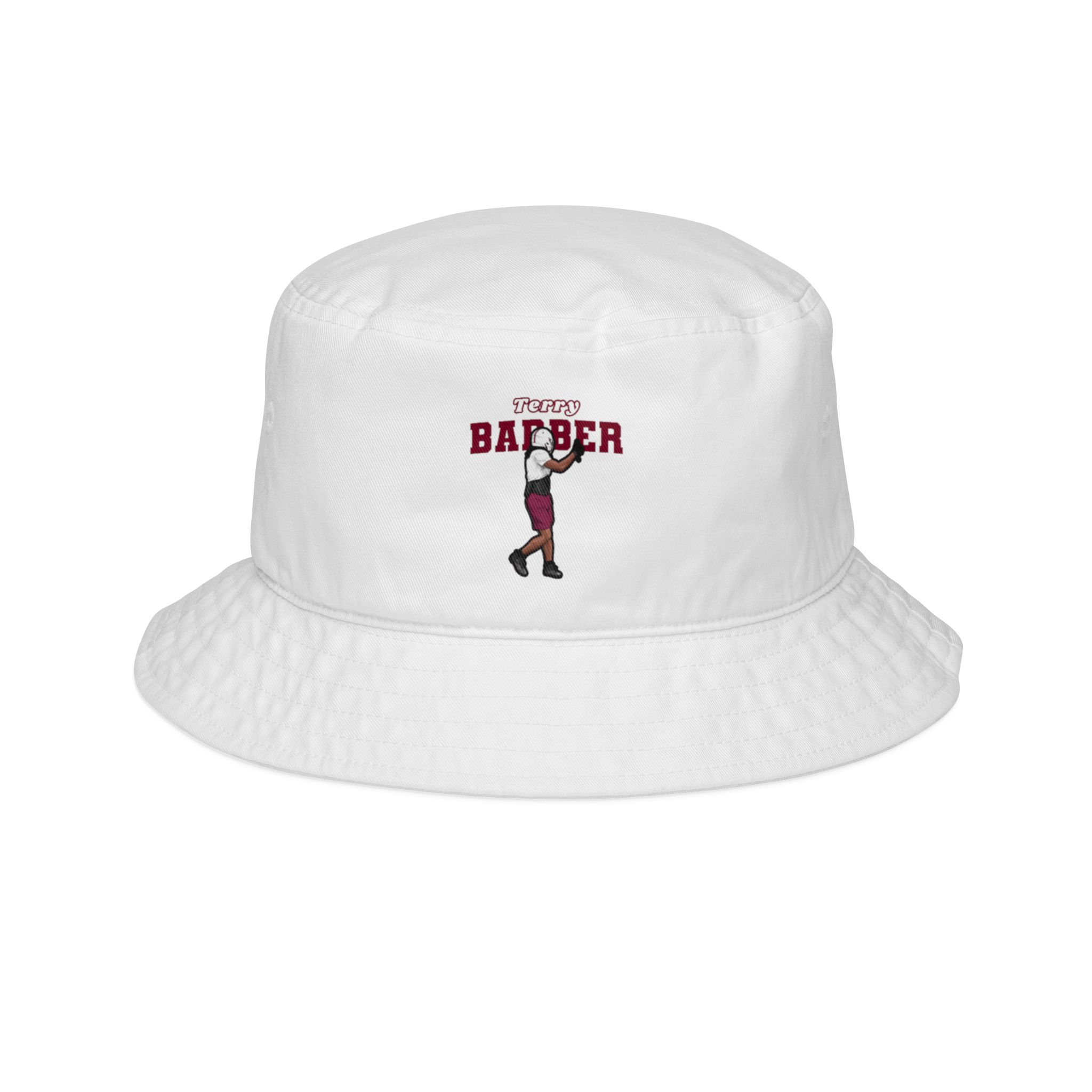 Bucket Hat — character_name_arch in White