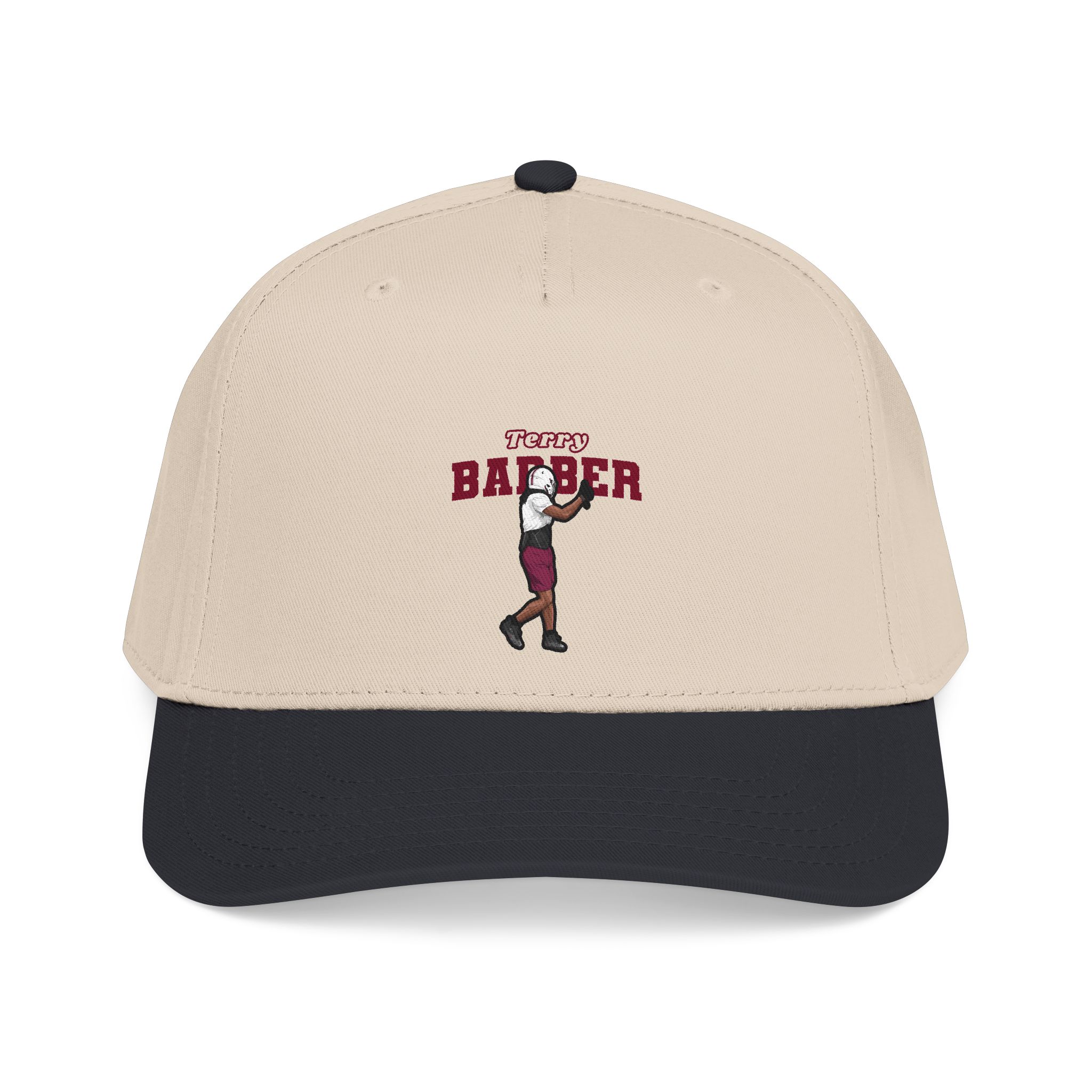 Baseball Cap — character_name_arch in Black / Natural