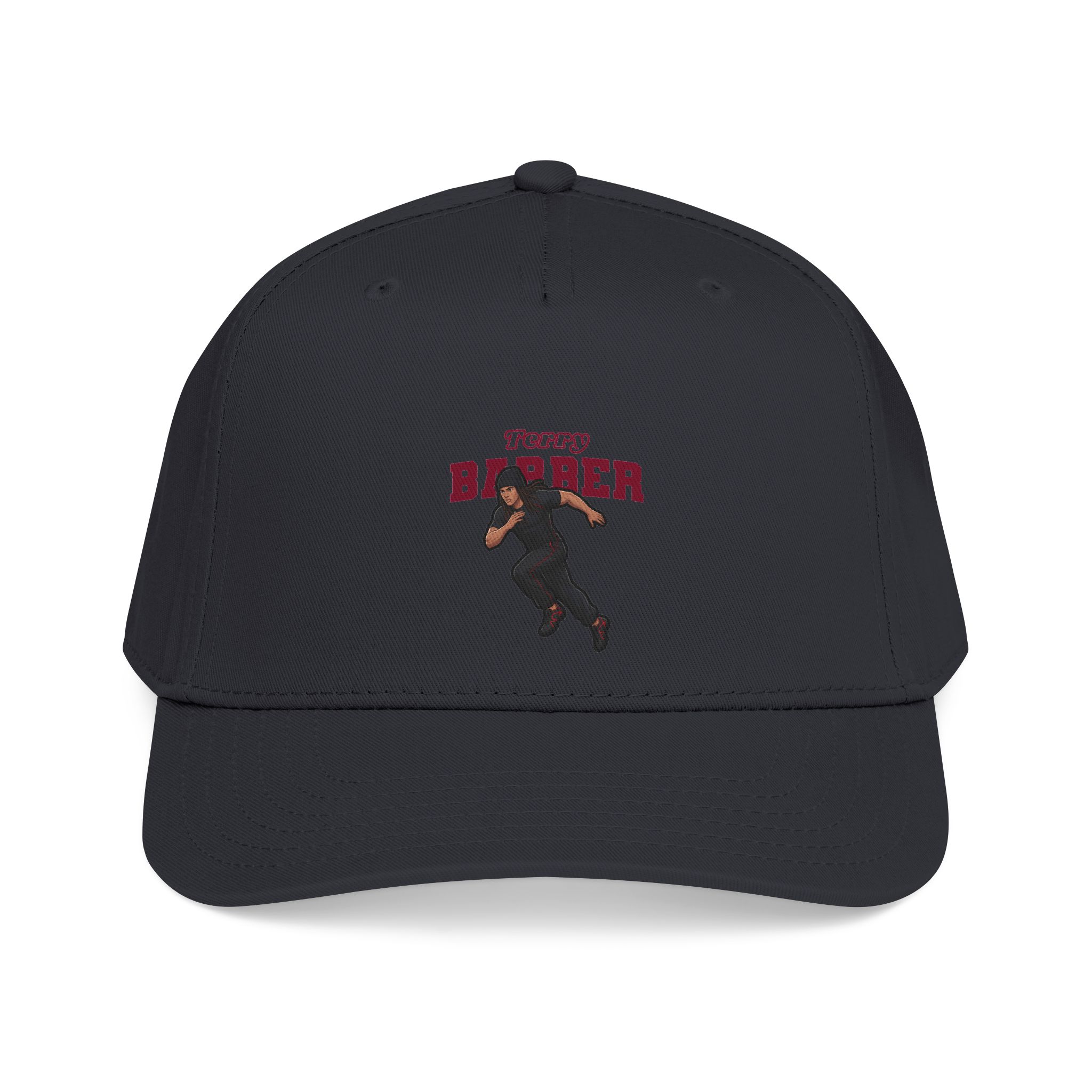 Baseball Cap — character_name_arch in Black