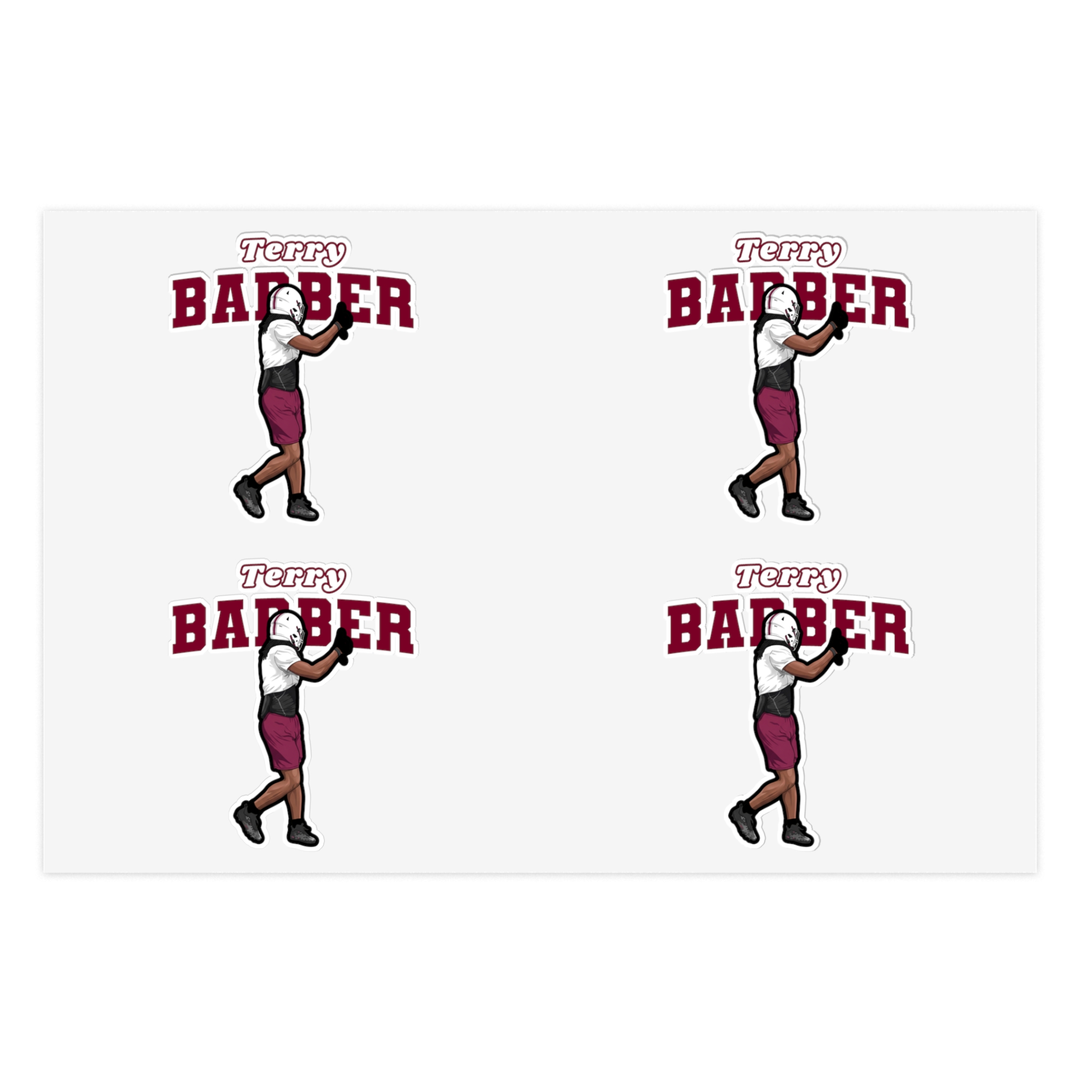 Sticker Sheet — character_name_arch in Classic