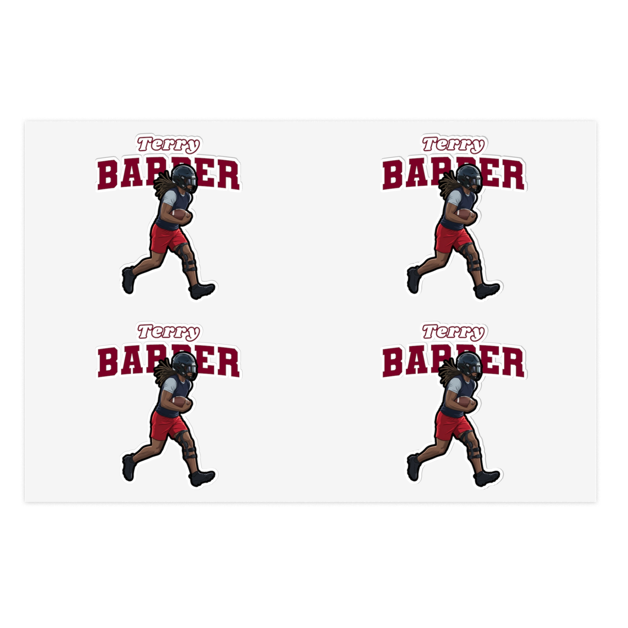 Sticker Sheet — character_name_arch in Classic