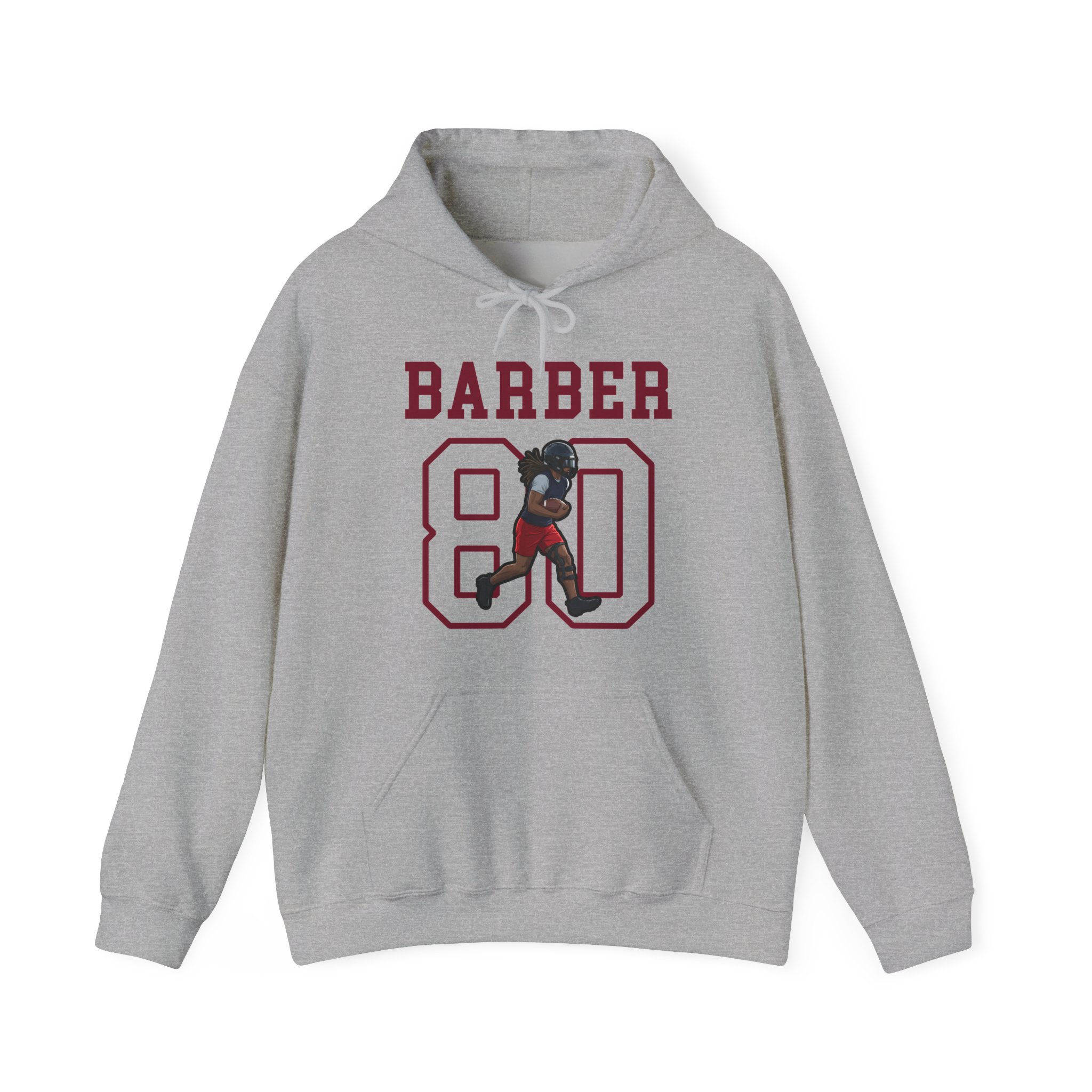 Hoodie — character_shirsey in Grey
