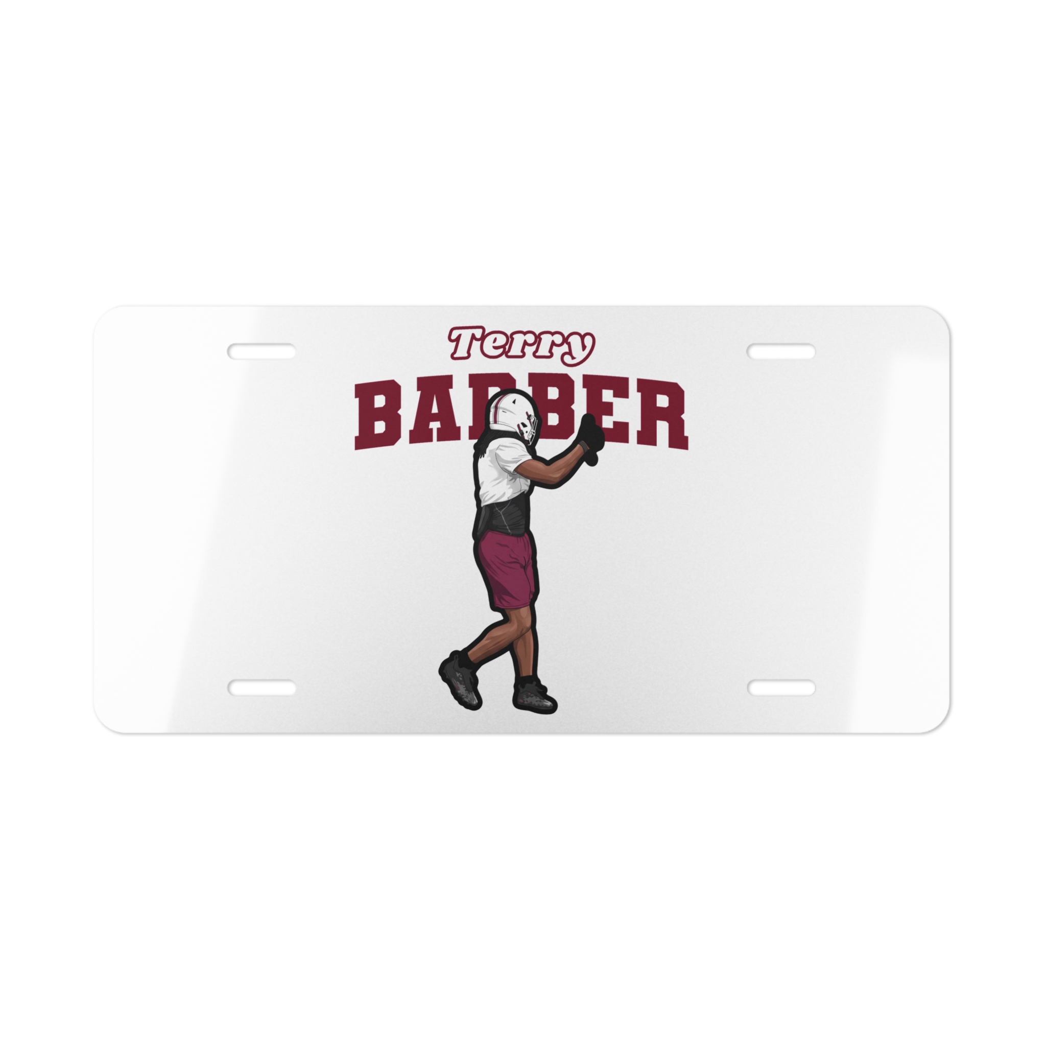 License Plate — character_name_arch in Classic