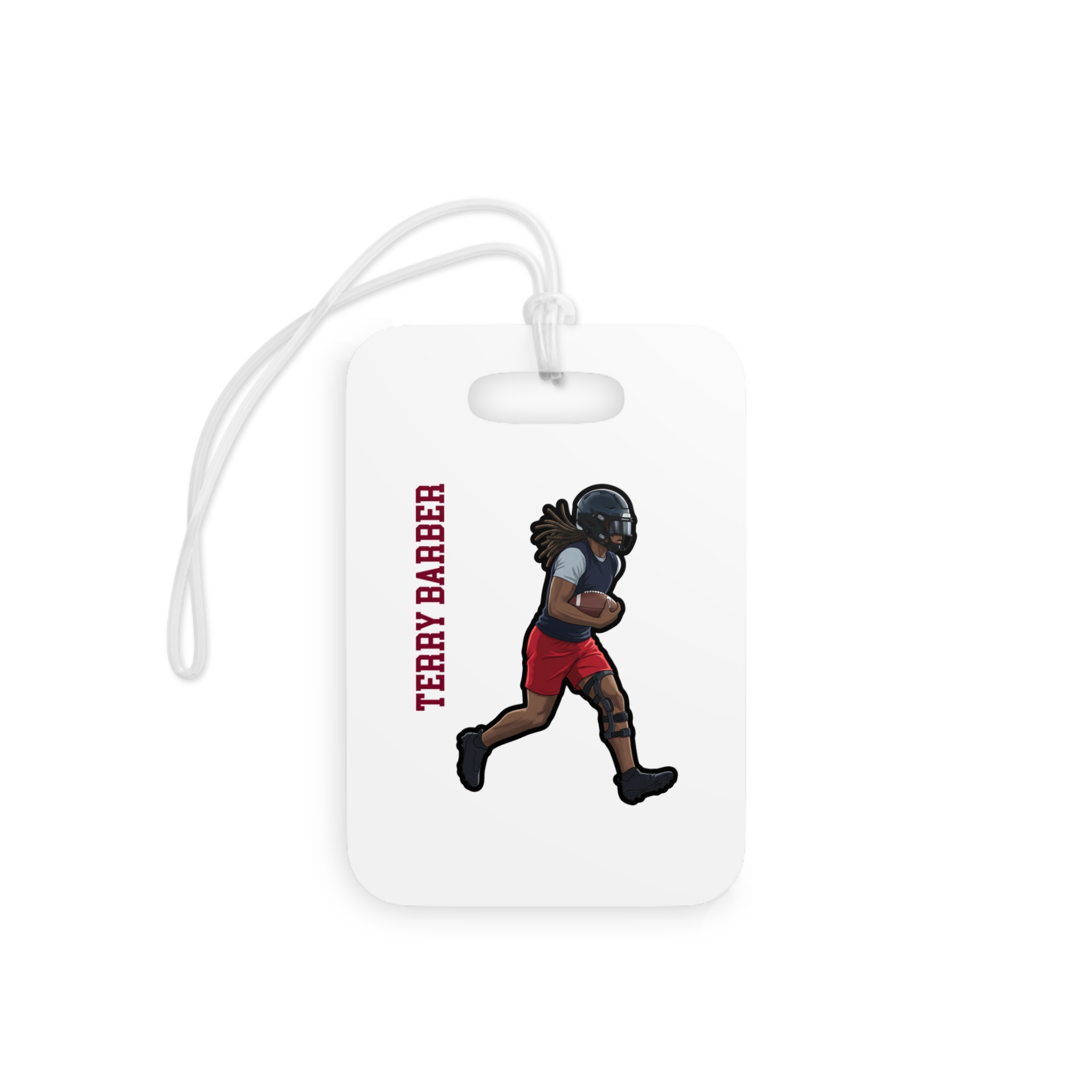 Bag Tag — character_name_vertical in Classic