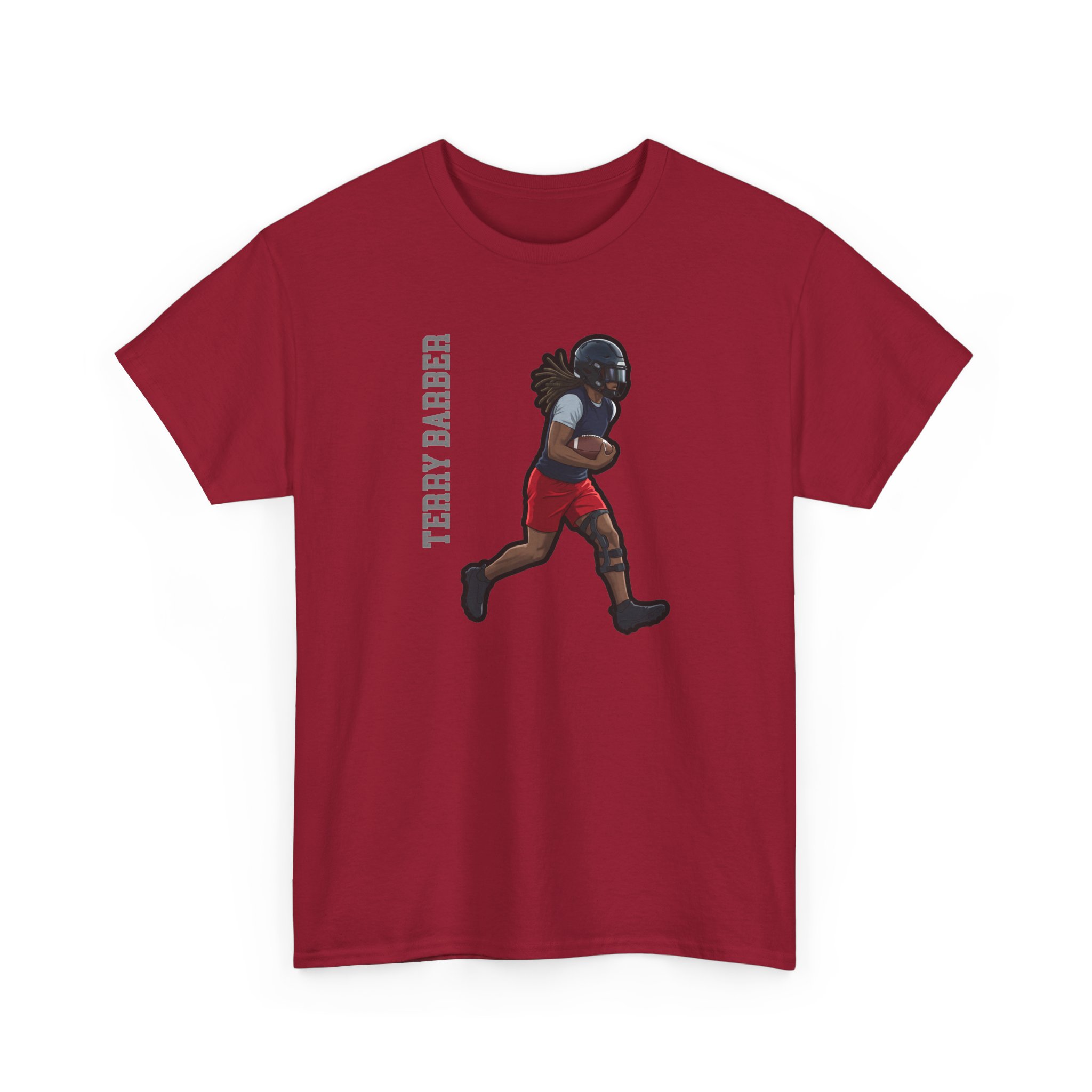 Tee — character_name_vertical in Cardinal