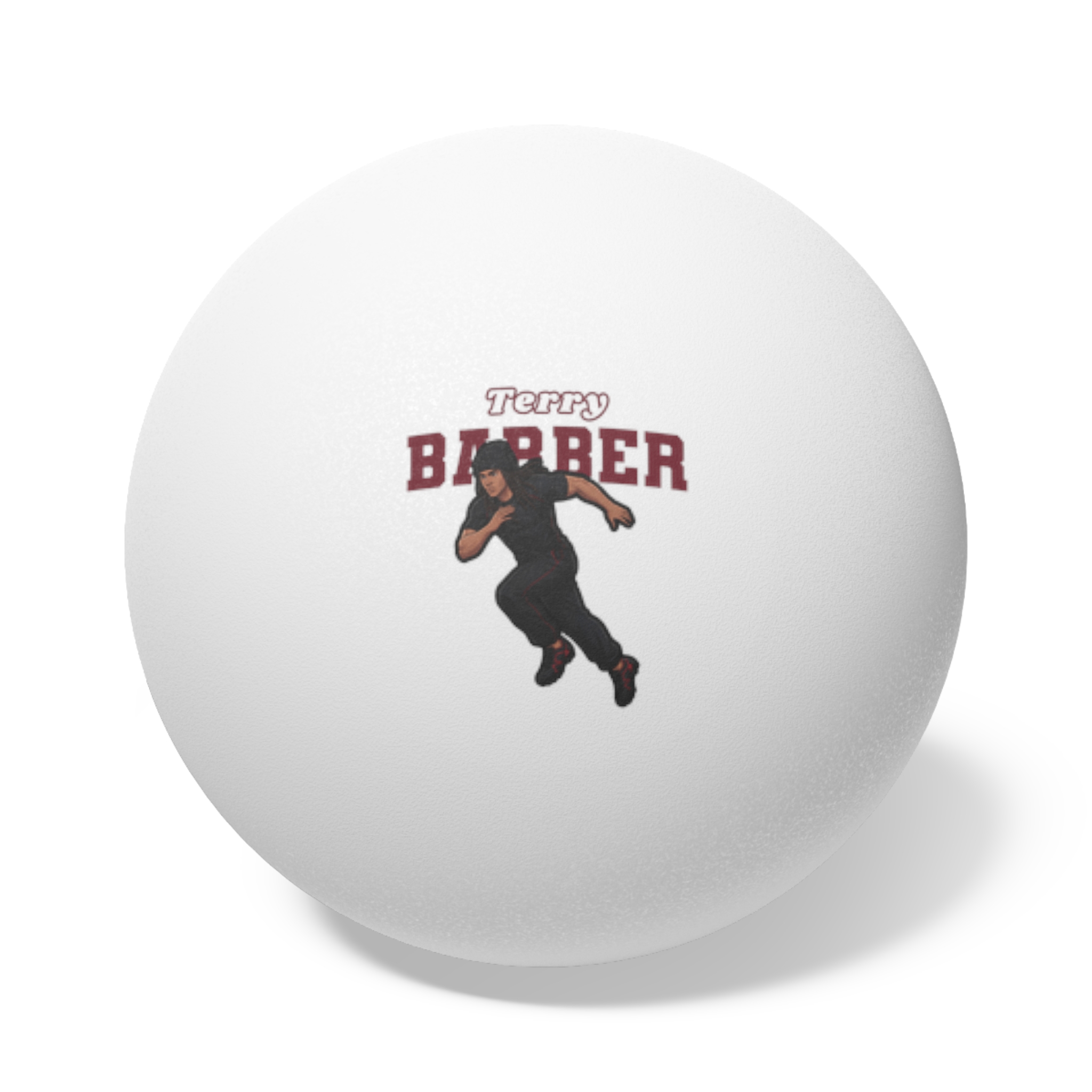 Ping Pong Balls, 6 pcs — character_name_arch in White