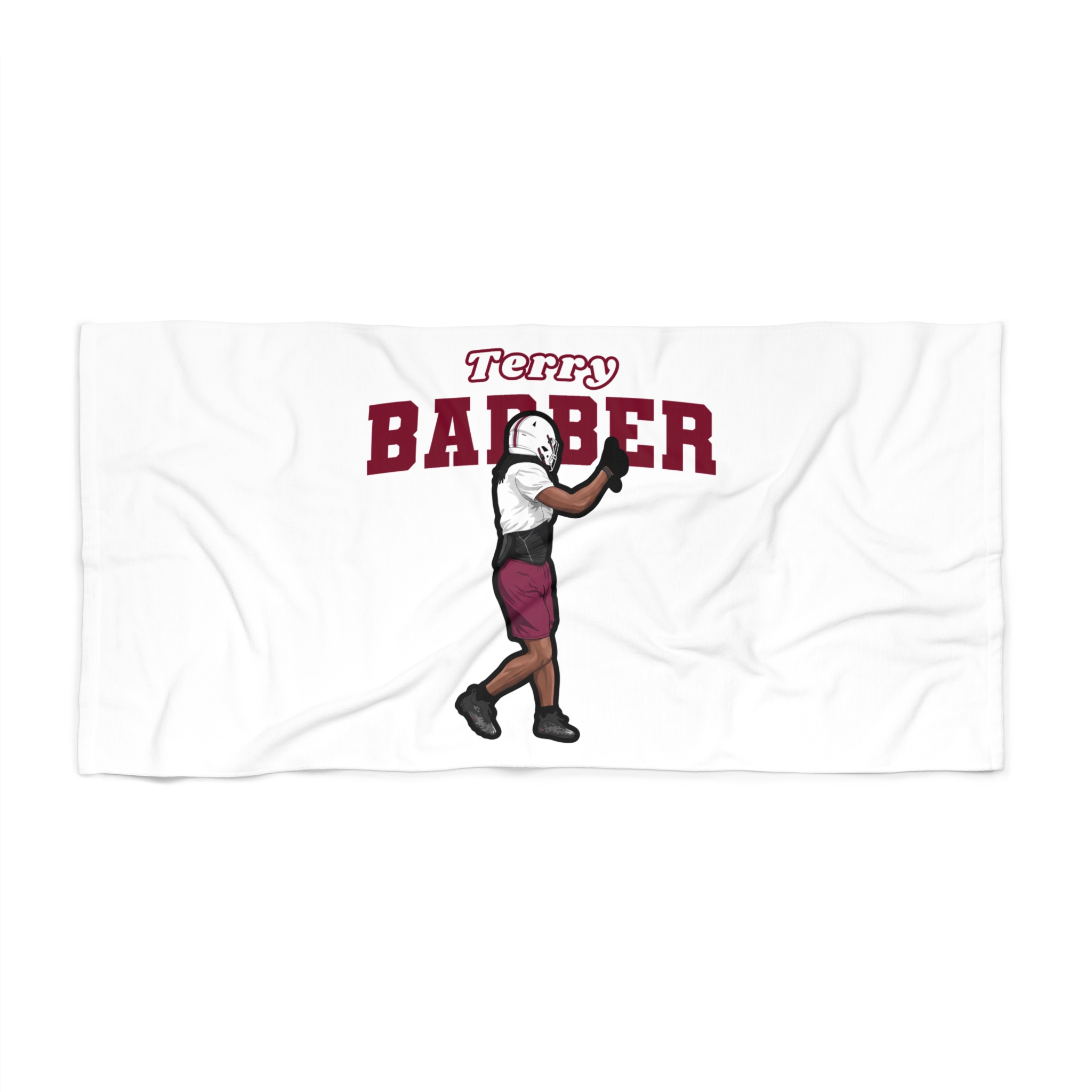 Beach Towel — character_name_arch in Classic