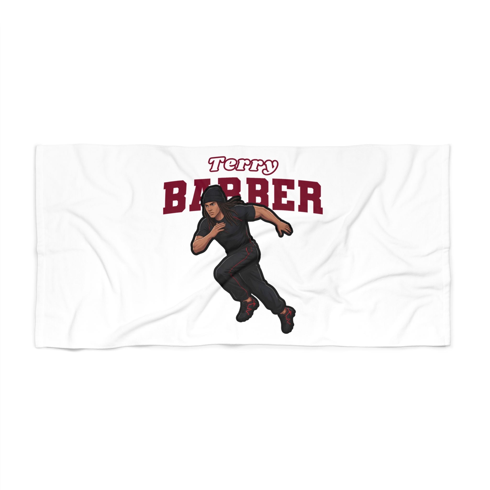 Beach Towel — character_name_arch in Classic
