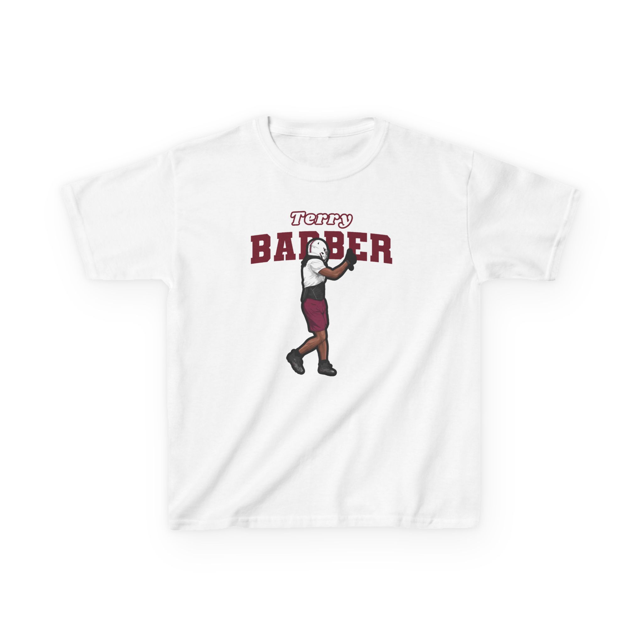 Youth Tee — character_name_arch in White