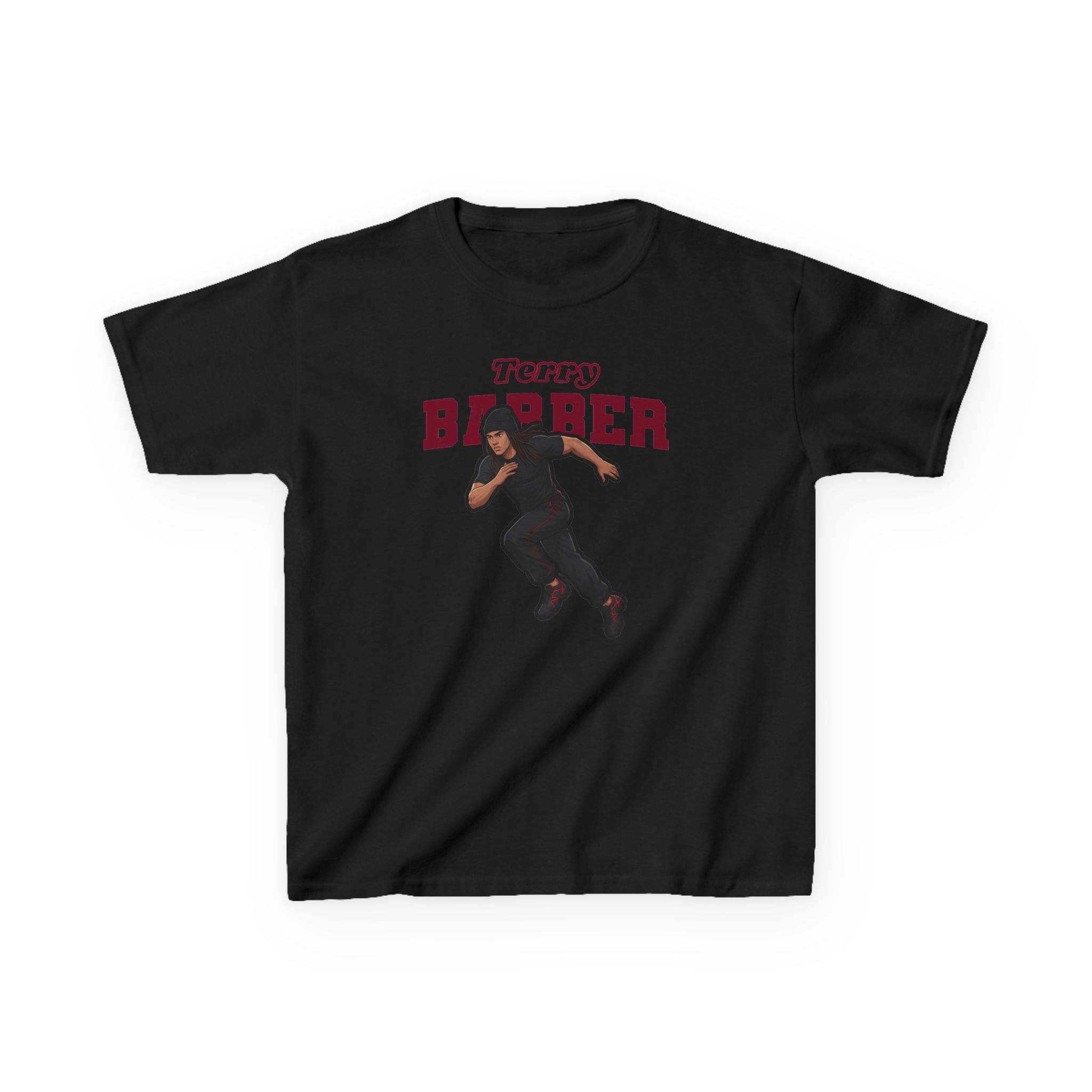 Youth Tee — character_name_arch in Black
