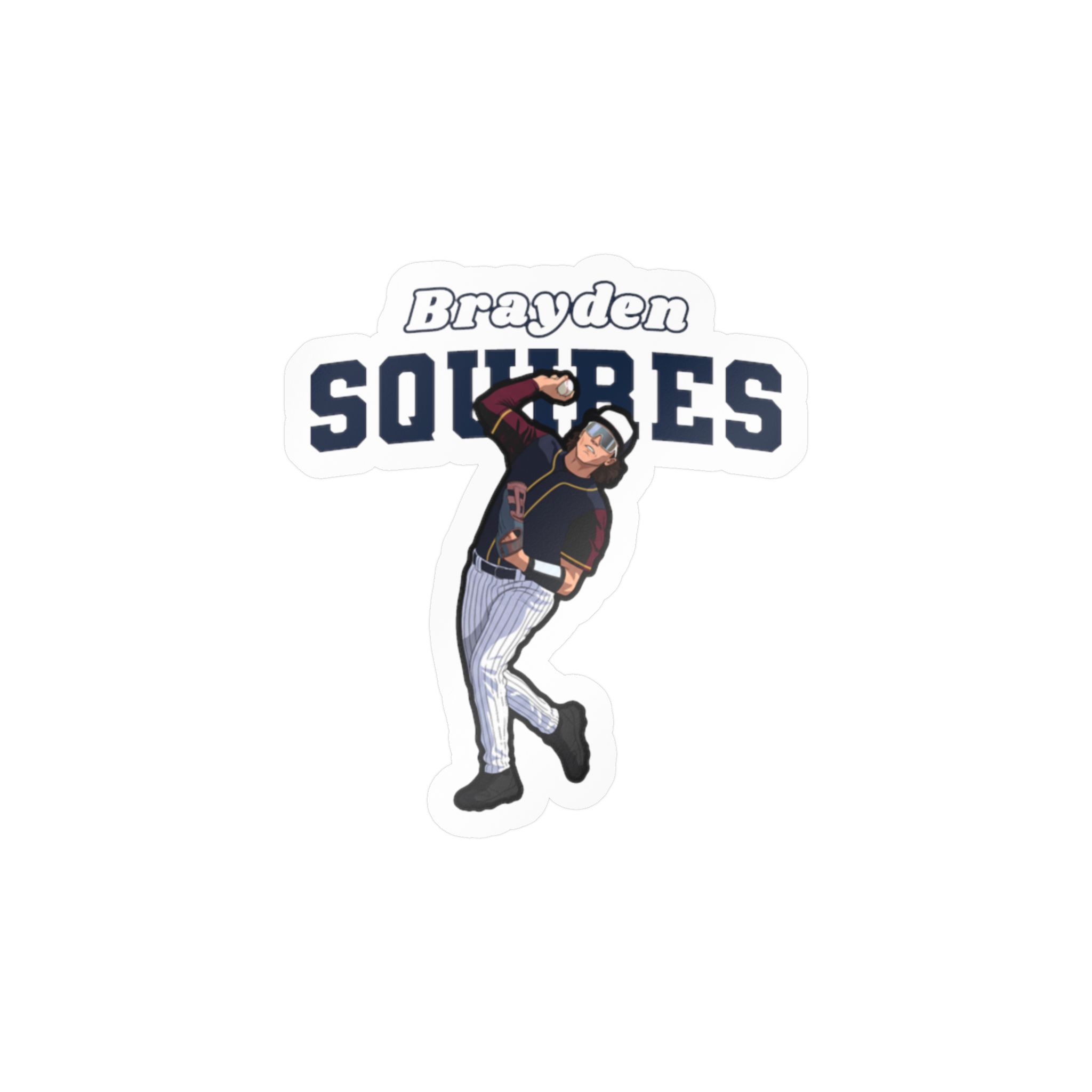 Vinyl Sticker — character_name_arch in Classic