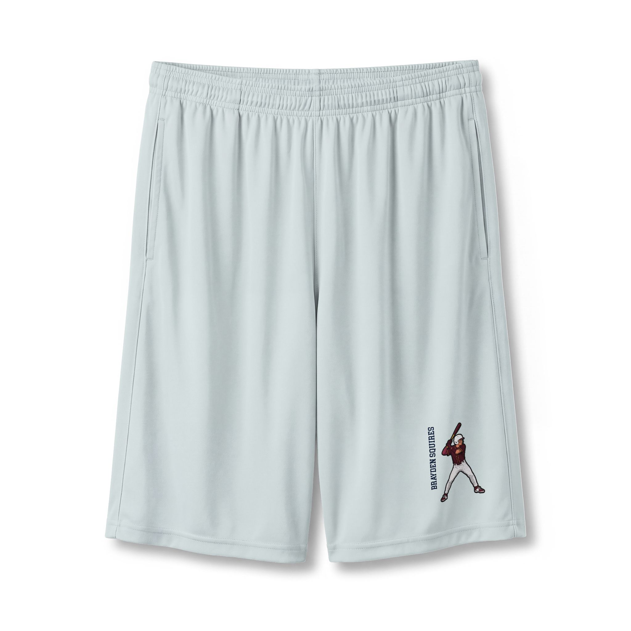 Shorts — character_name_vertical in Silver
