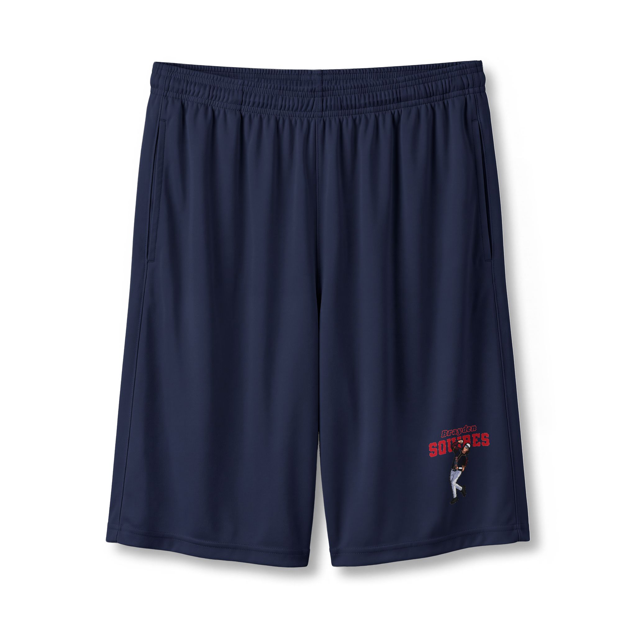 Shorts — character_name_arch in Navy
