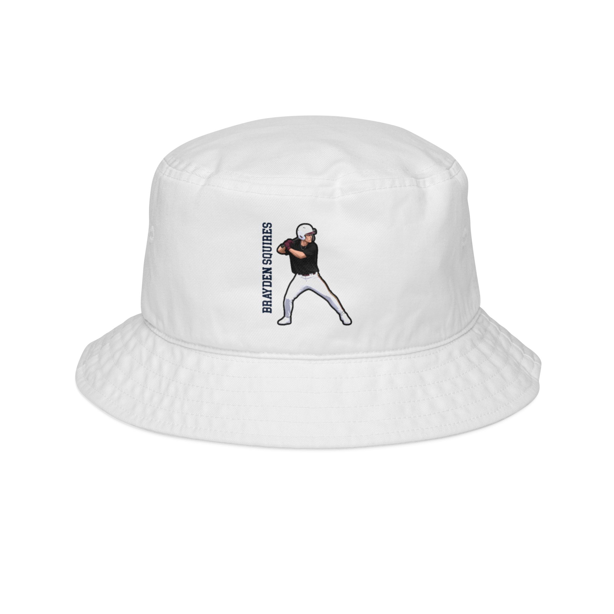 Bucket Hat — character_name_vertical in White