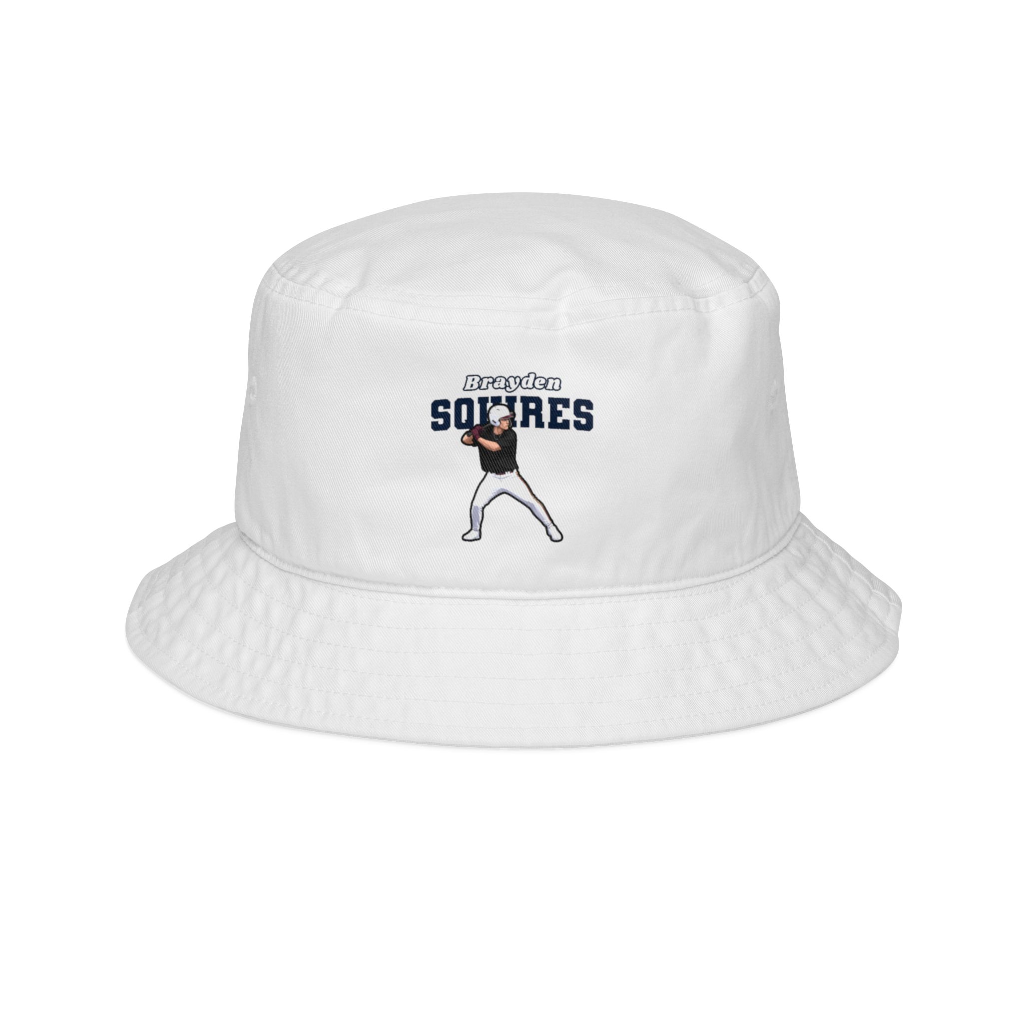 Bucket Hat — character_name_arch in White