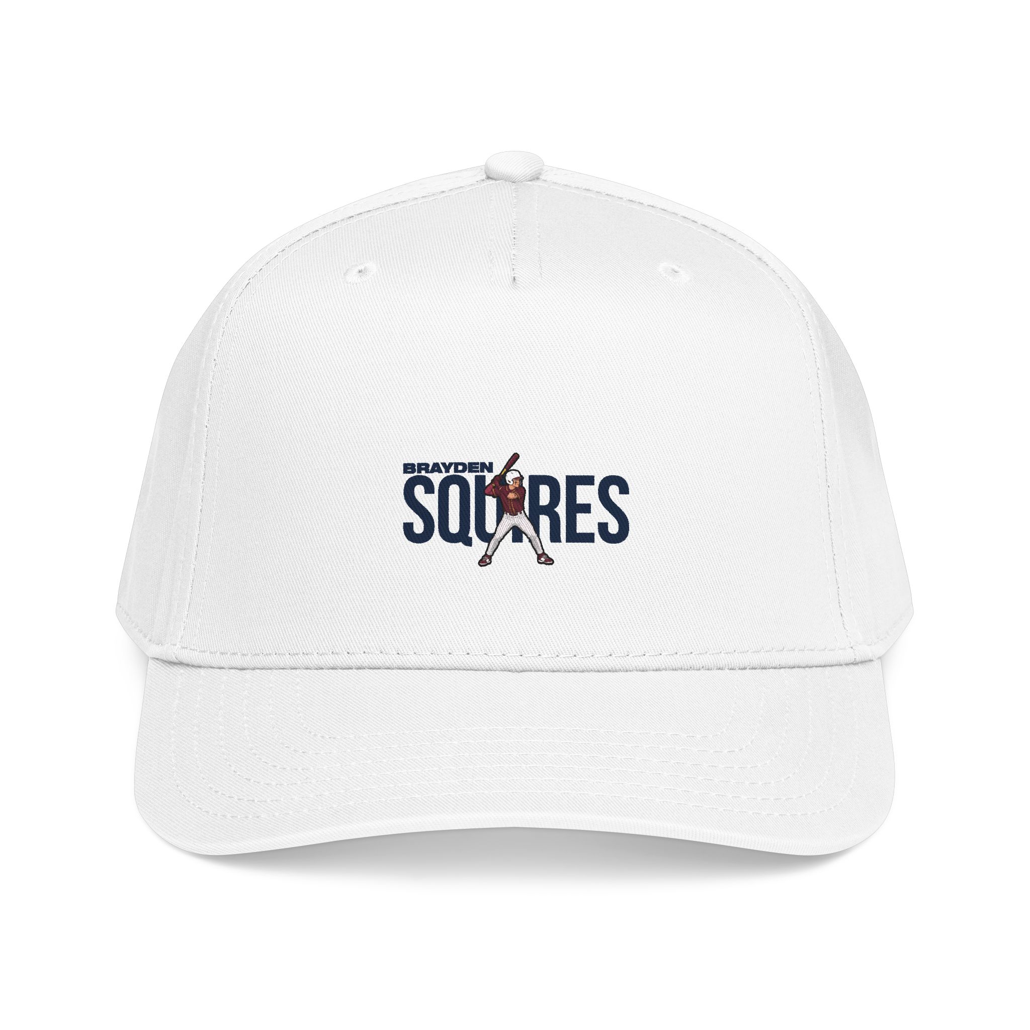 Baseball Cap — character_player_name in White