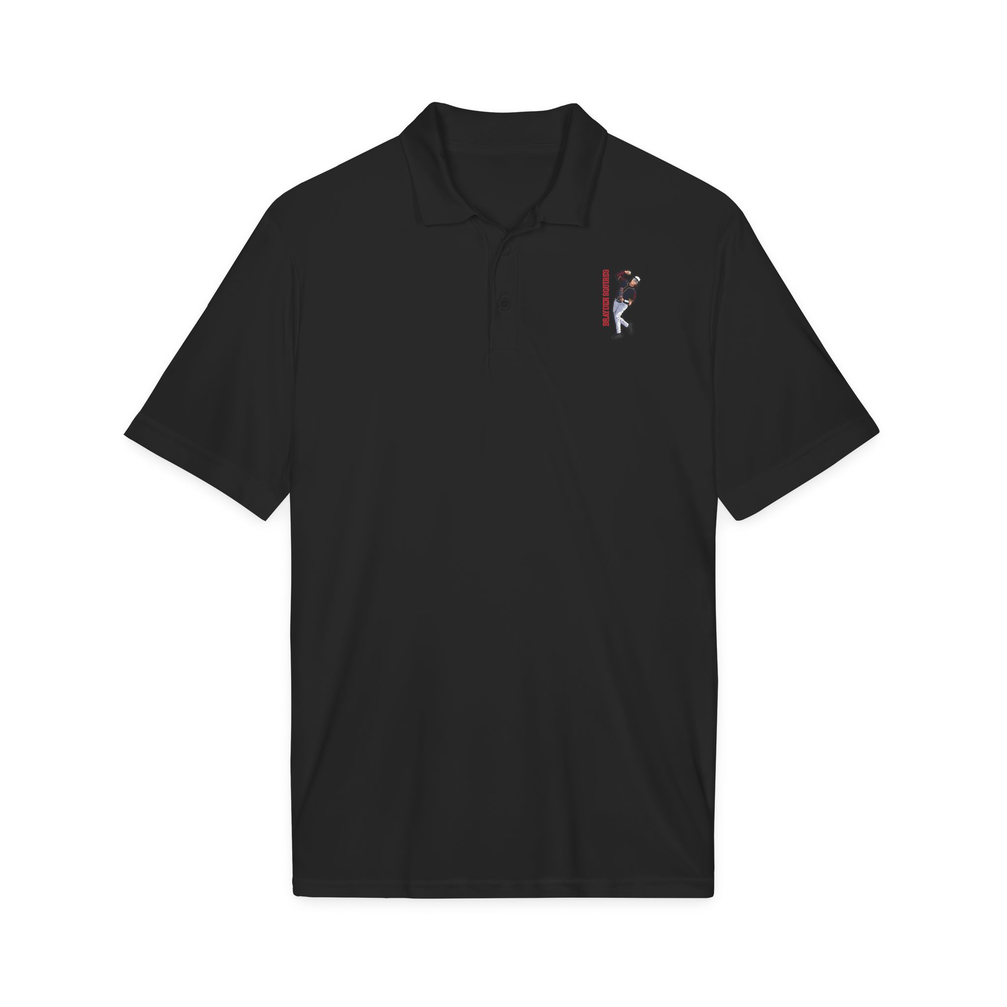 Polo — character_name_vertical in Black