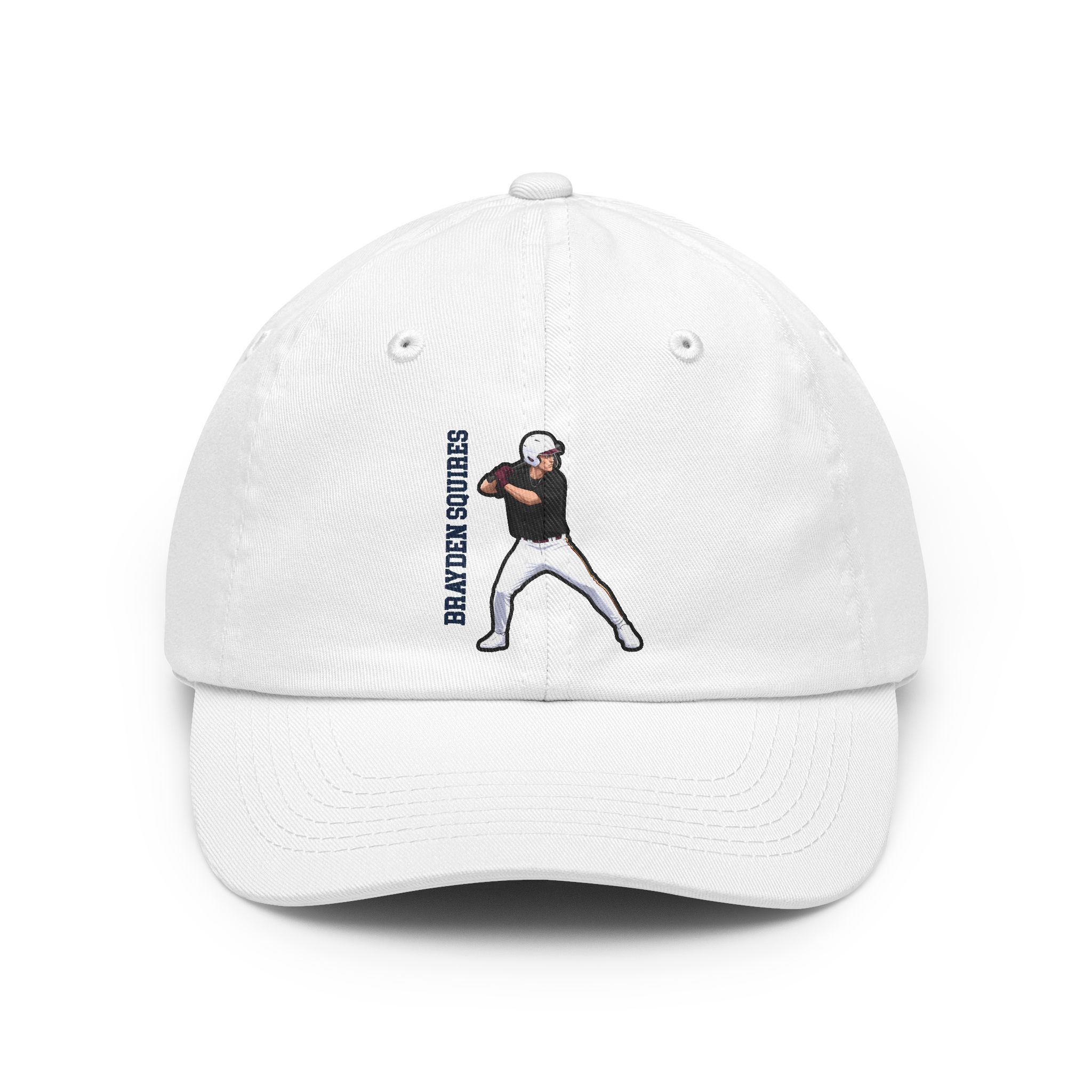 Classic Cap — character_name_vertical in White
