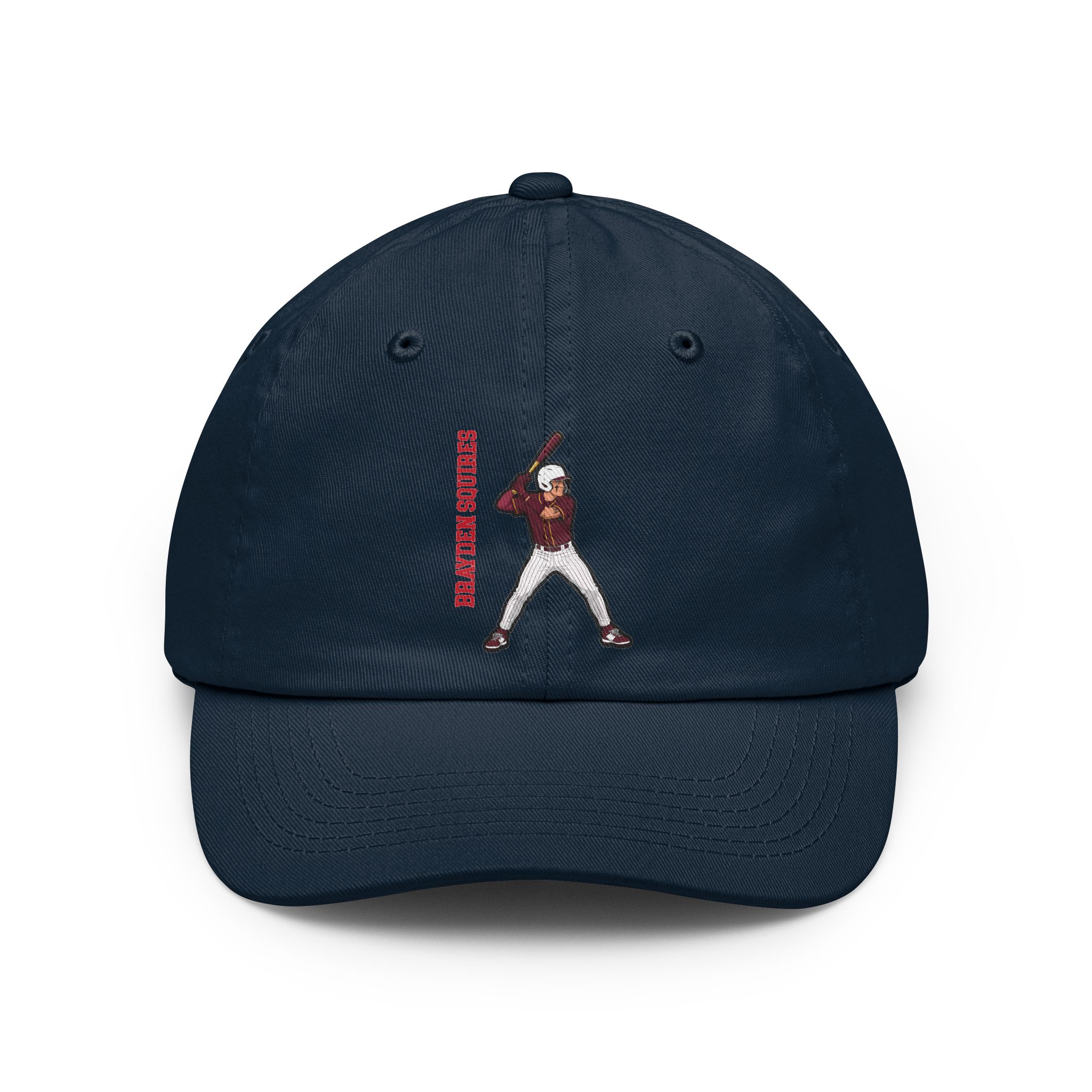 Classic Cap — character_name_vertical in Navy