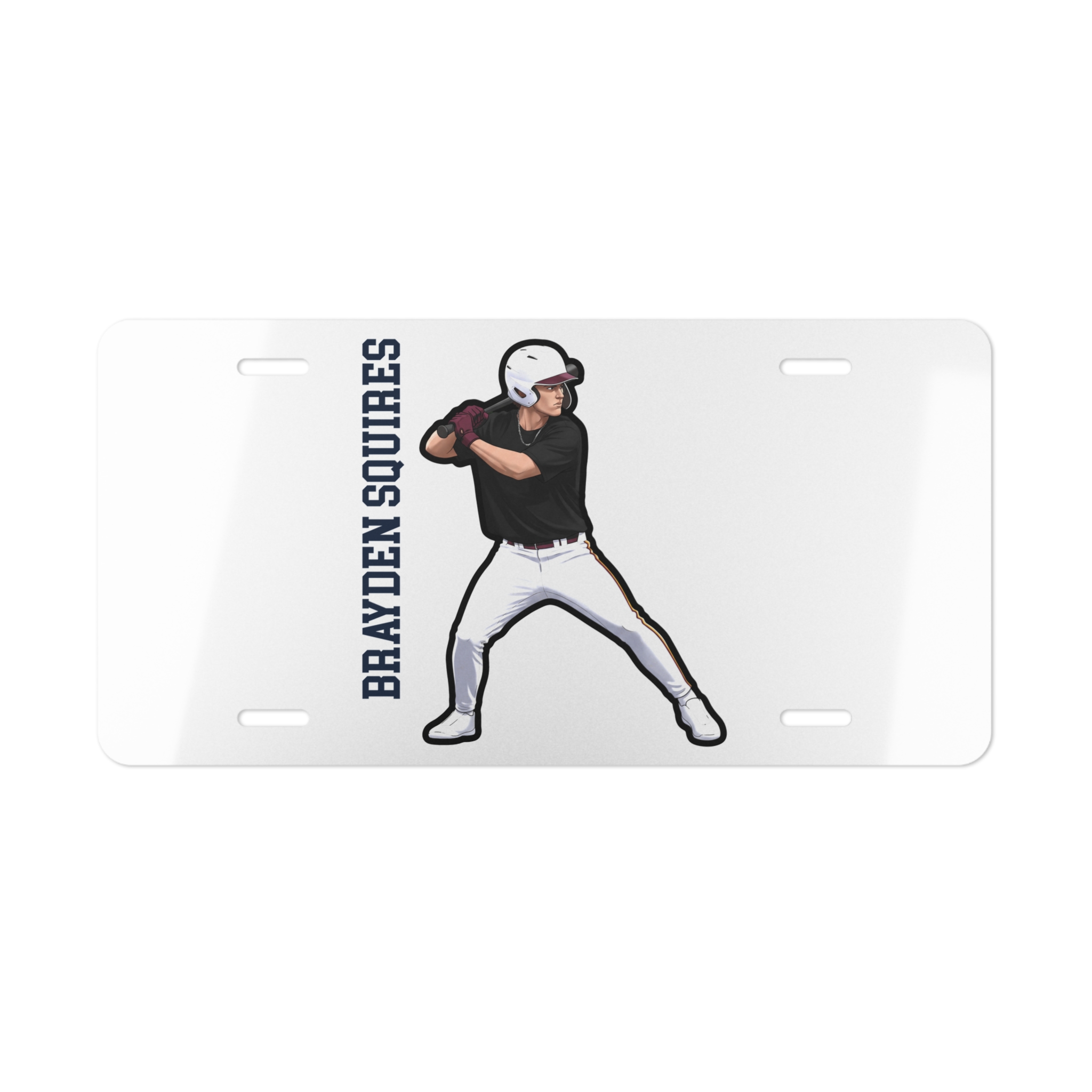 License Plate — character_name_vertical in Classic