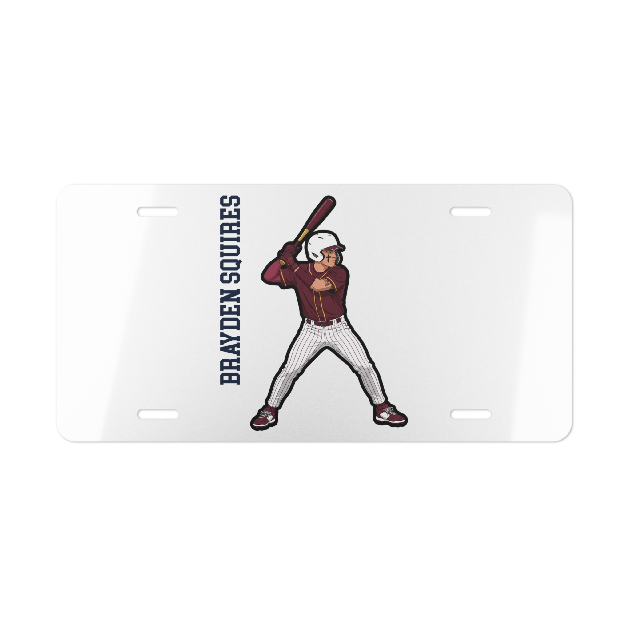 License Plate — character_name_vertical in Classic