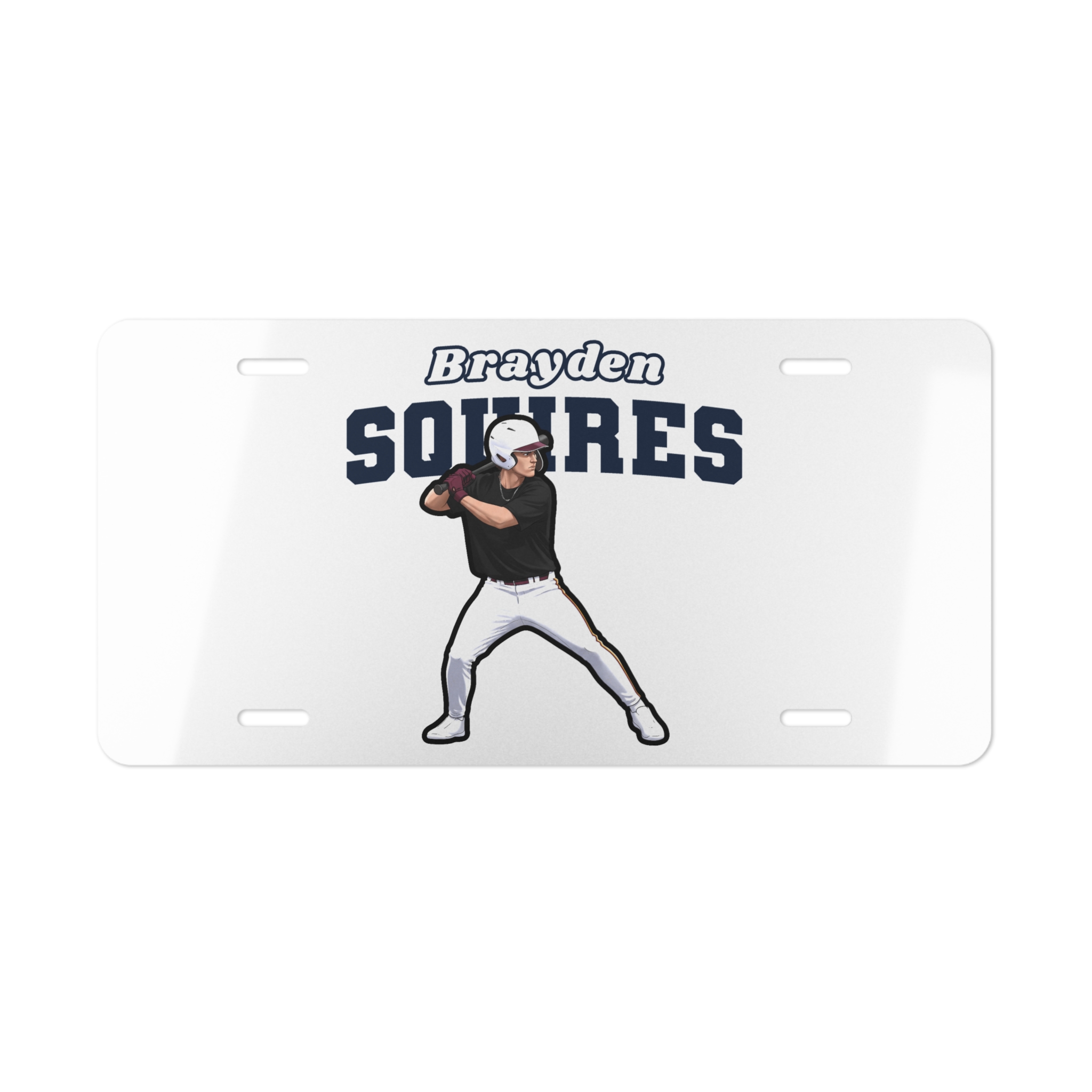 License Plate — character_name_arch in Classic