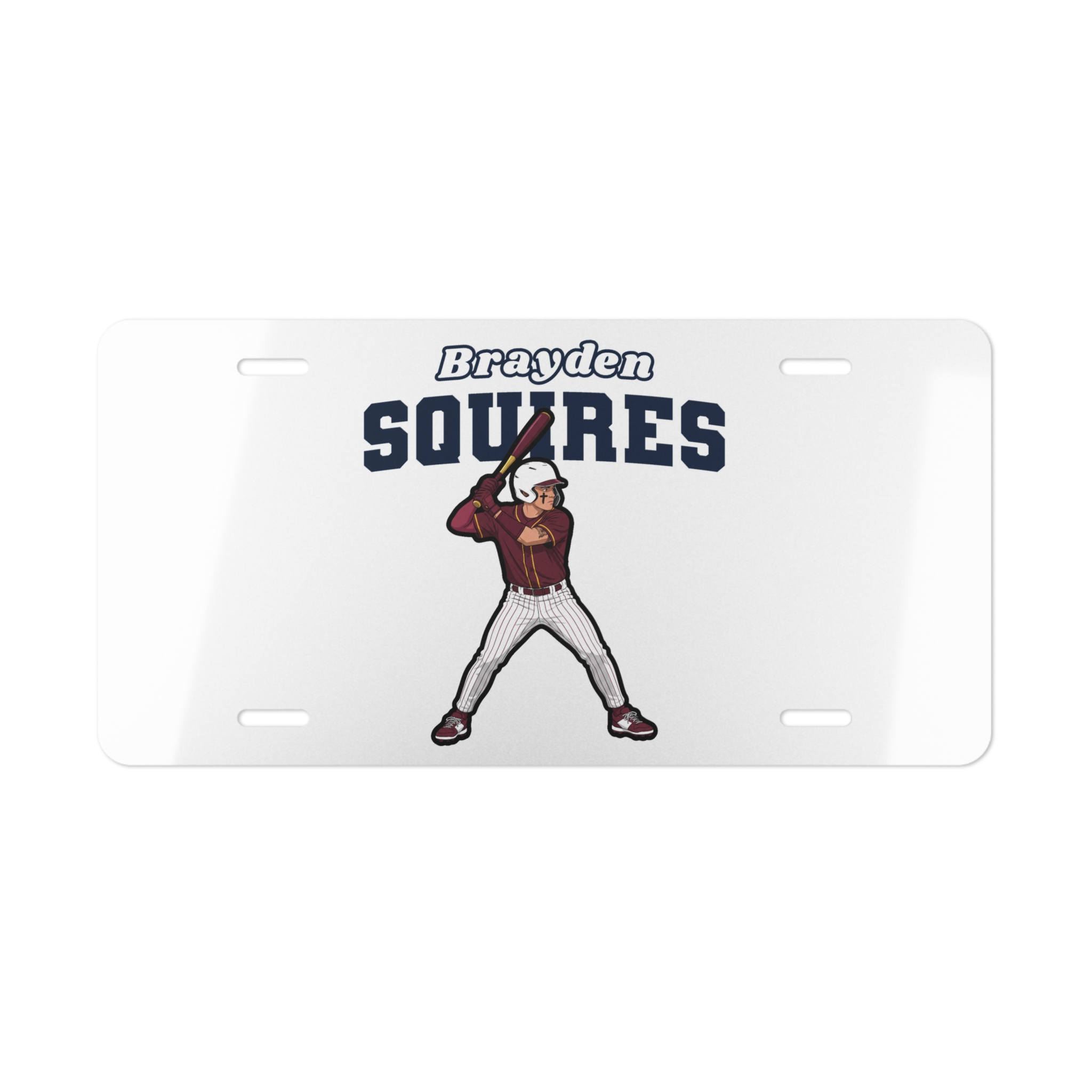 License Plate — character_name_arch in Classic