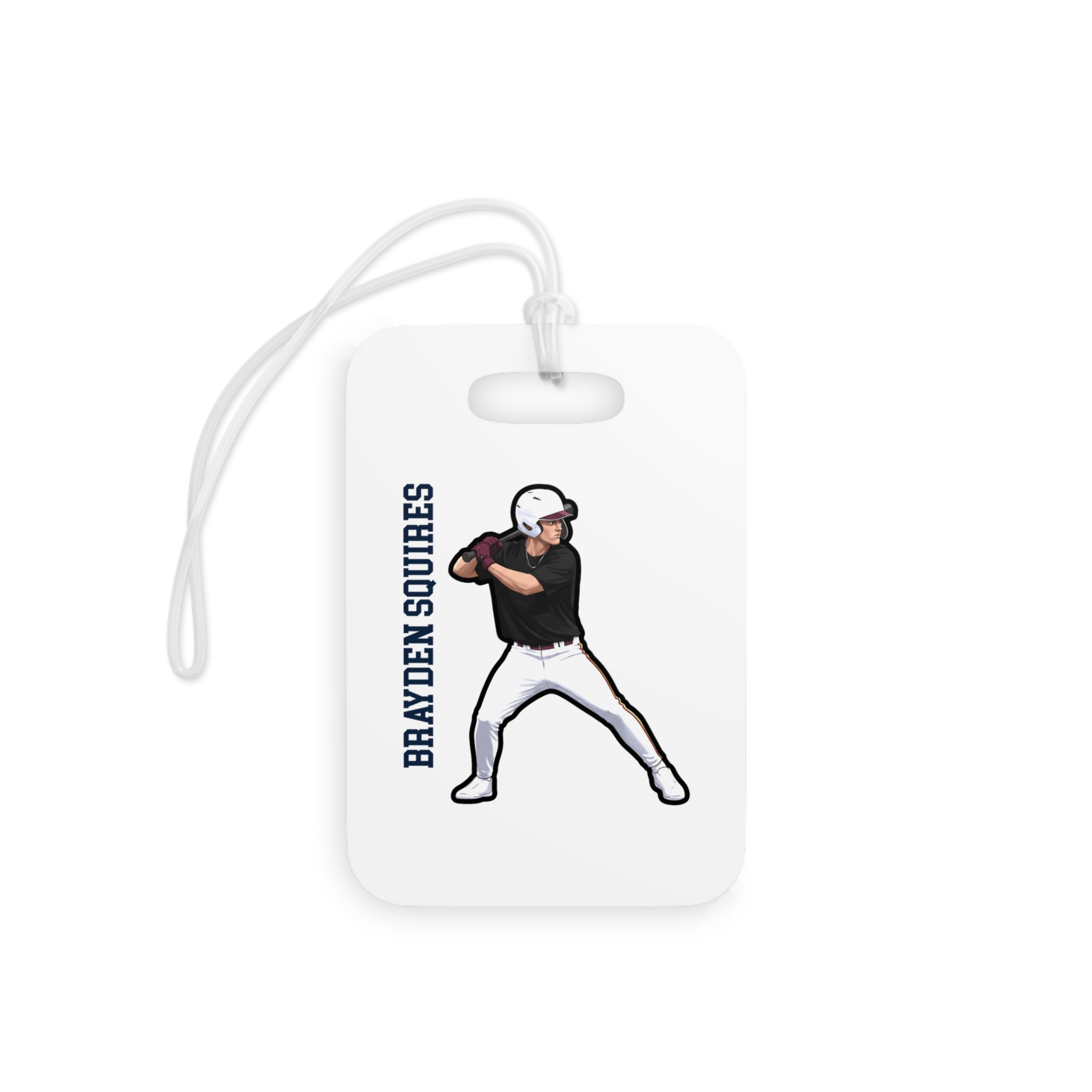 Bag Tag — character_name_vertical in Classic