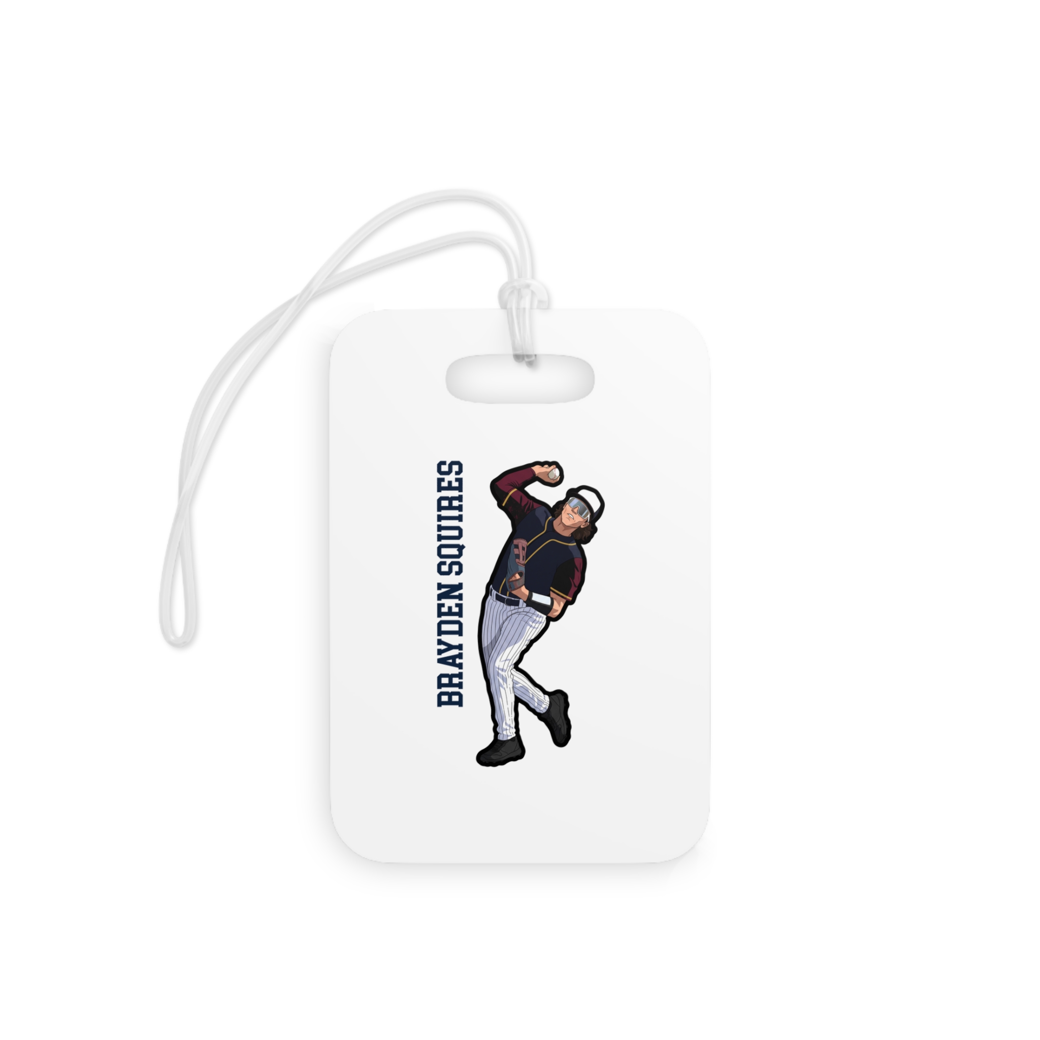 Bag Tag — character_name_vertical in Classic