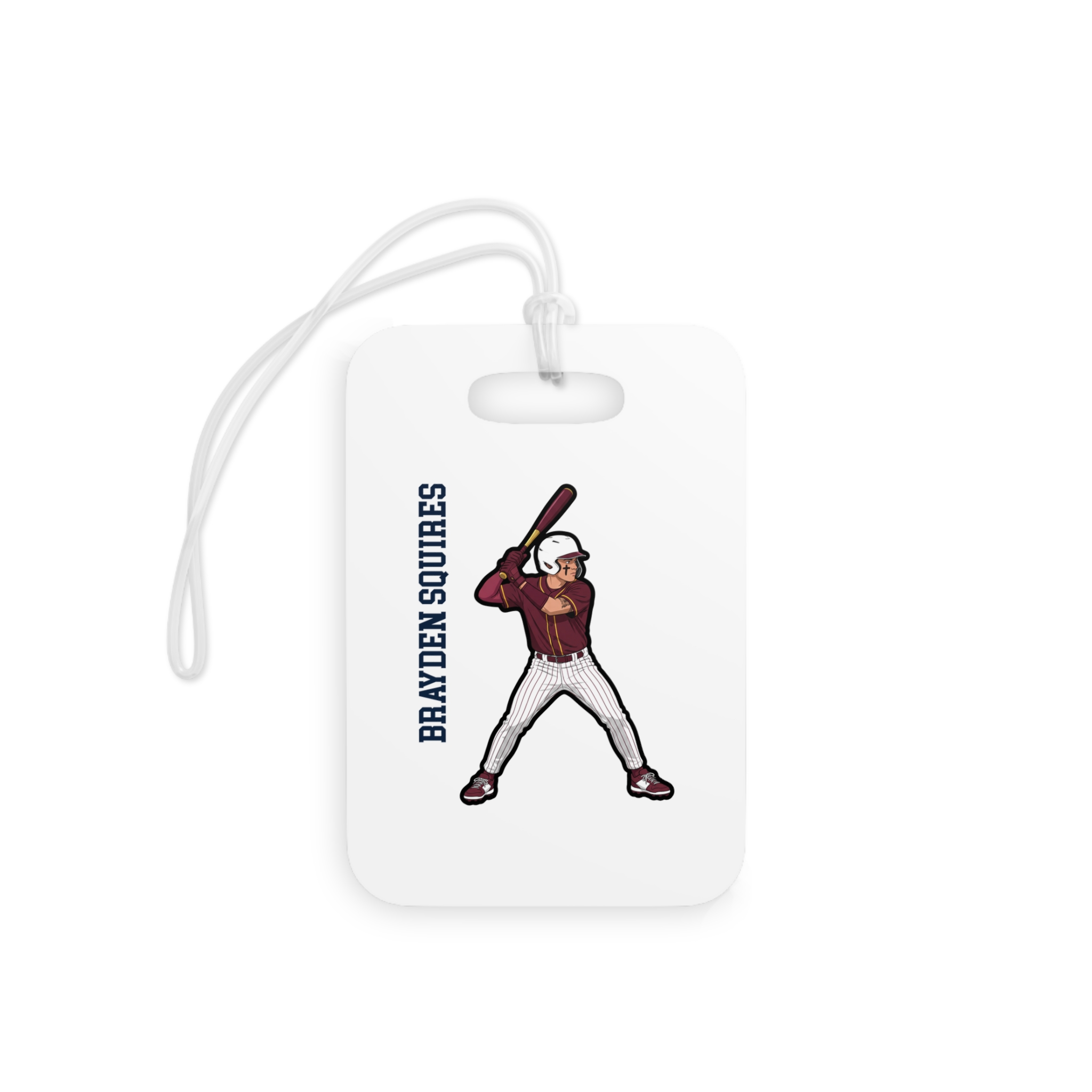 Bag Tag — character_name_vertical in Classic