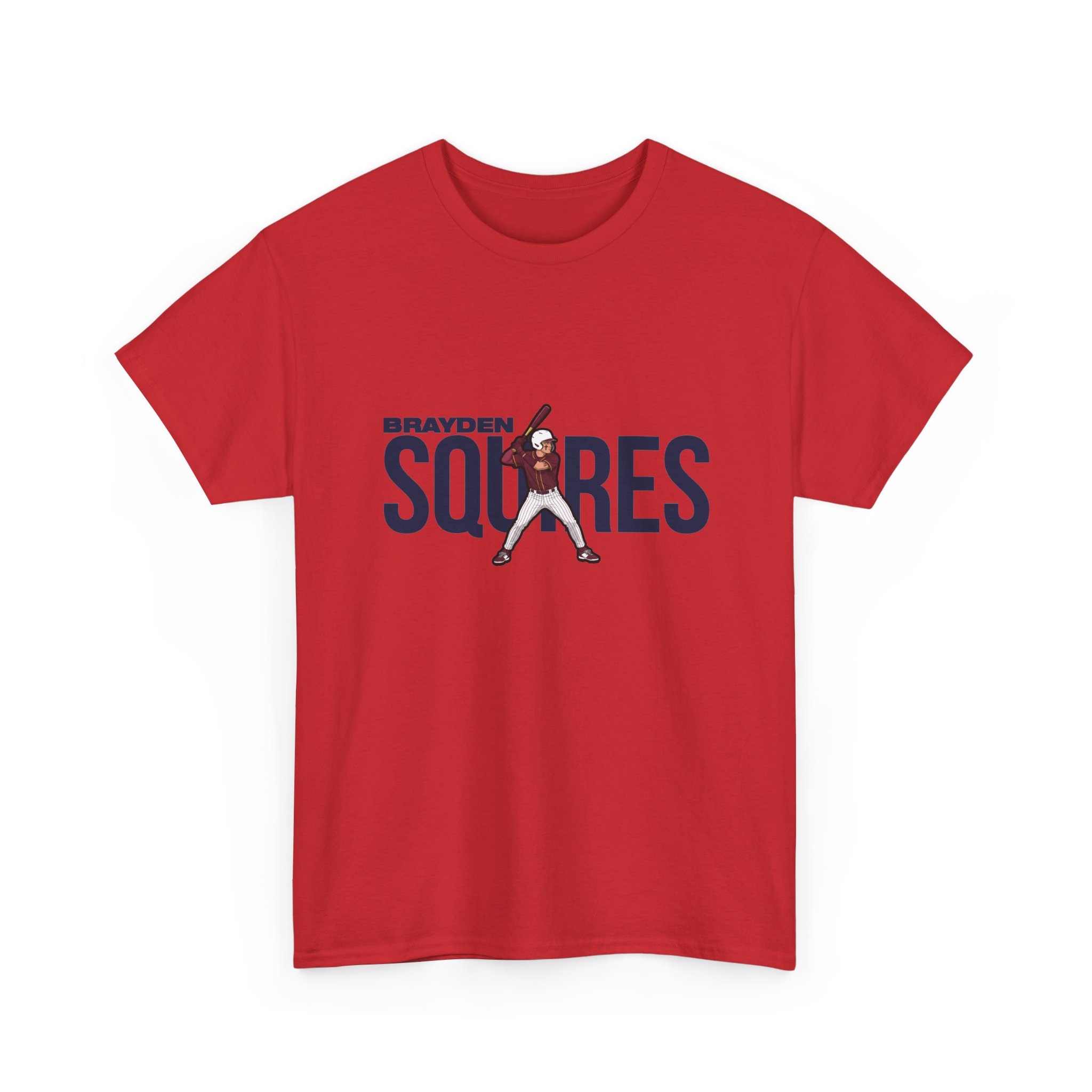 Tee — character_player_name in Red