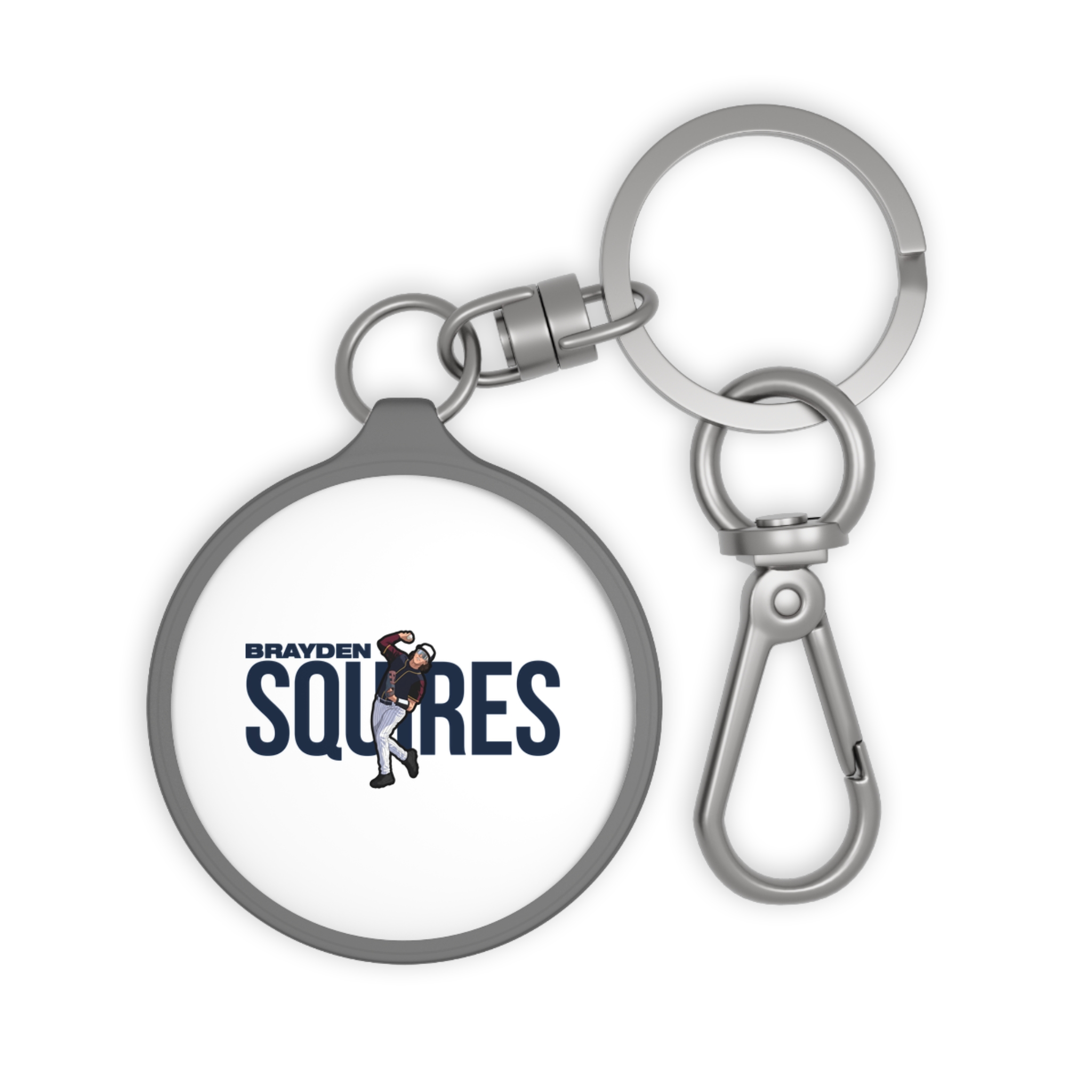 Keychain — character_player_name in Grey