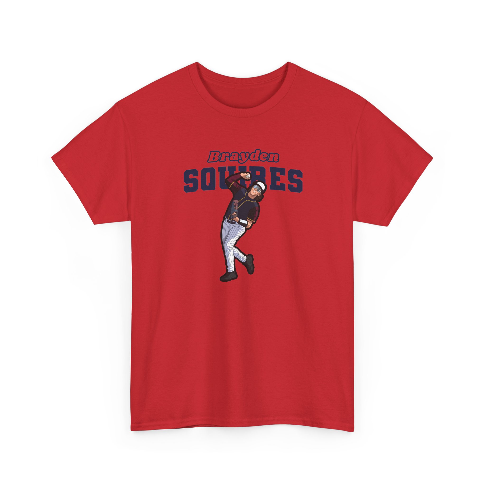 Tee — character_name_arch in Red