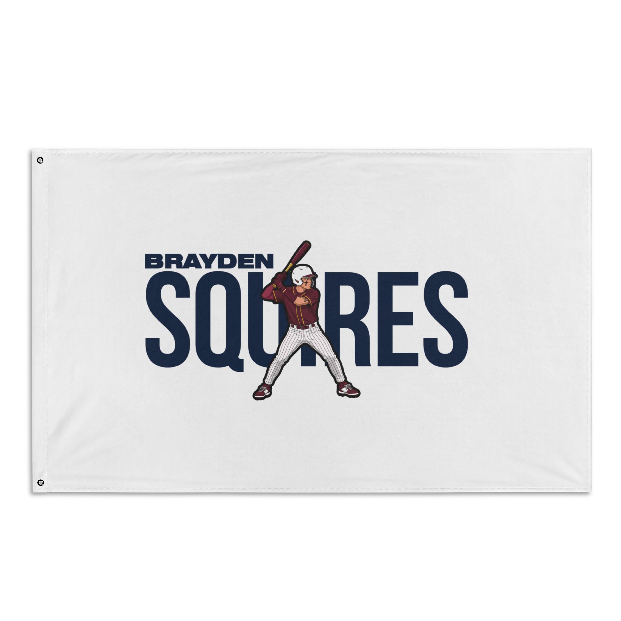 Flag (35 × 56 in) — character_player_name in Classic