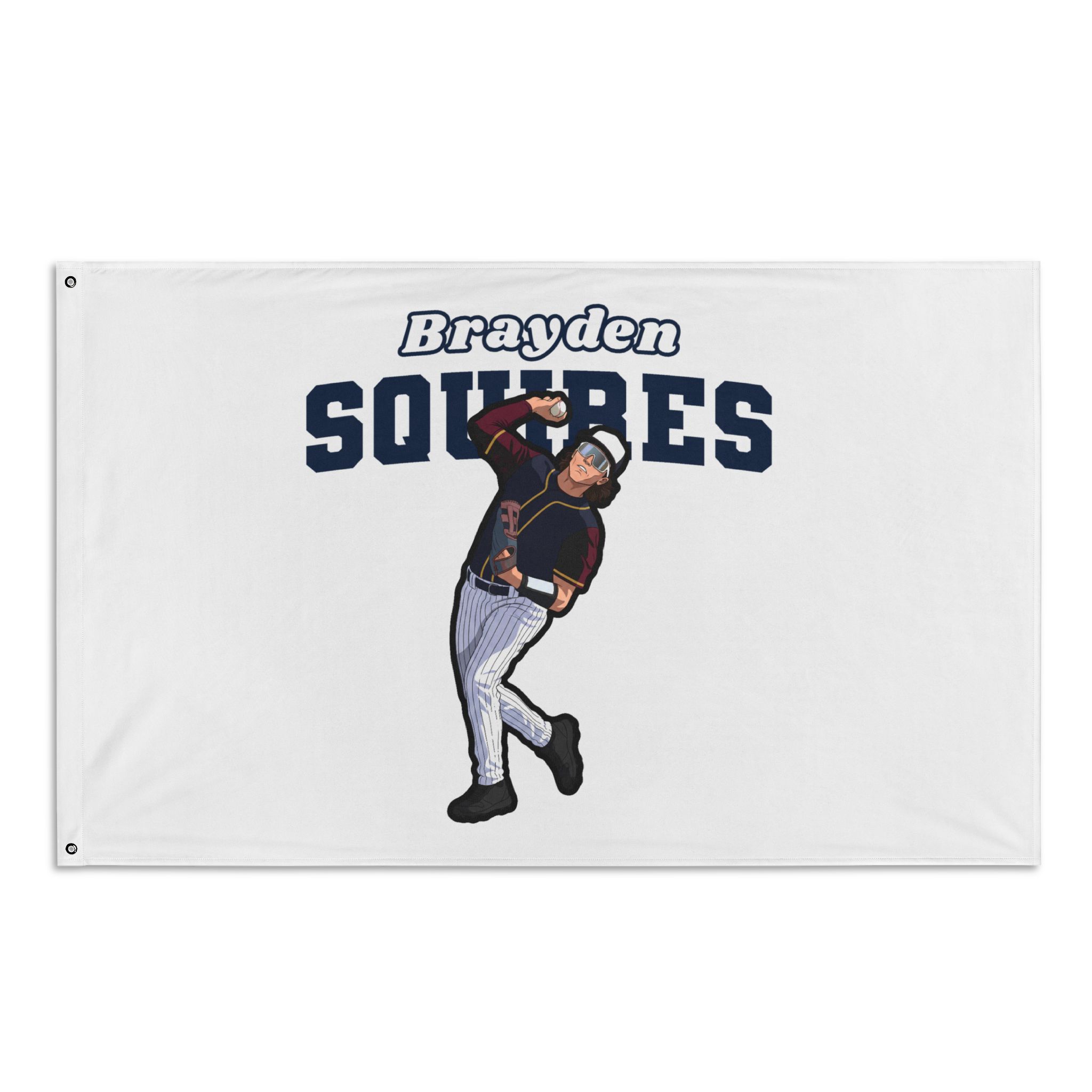 Flag (35 × 56 in) — character_name_arch in Classic